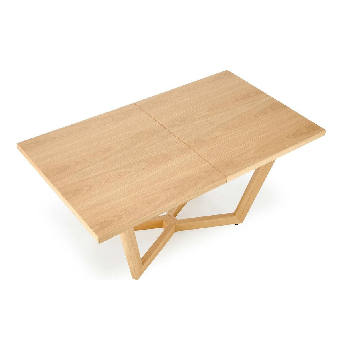Masa extensibila MASSIVE 3, stejar natural, PAL furniruit/lemn, 160/250x90x77 cm