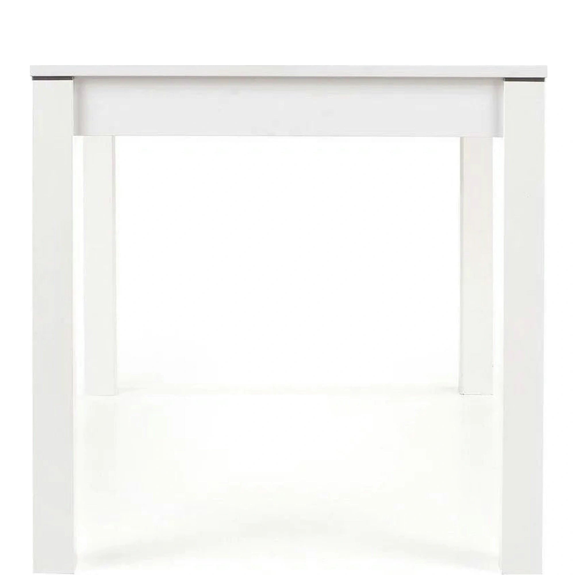 Masa extensibila MAURYCY, alb, PAL, 118/158x75x76 cm