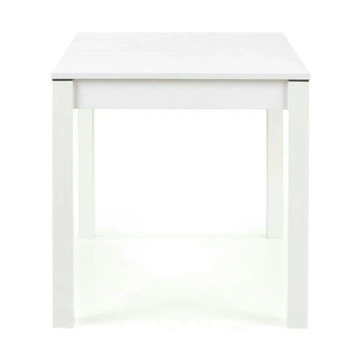 Masa extensibila MAURYCY, alb, PAL, 118/158x75x76 cm