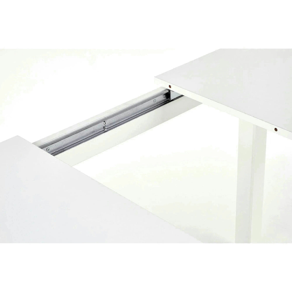 Masa extensibila MAURYCY, alb, PAL, 118/158x75x76 cm