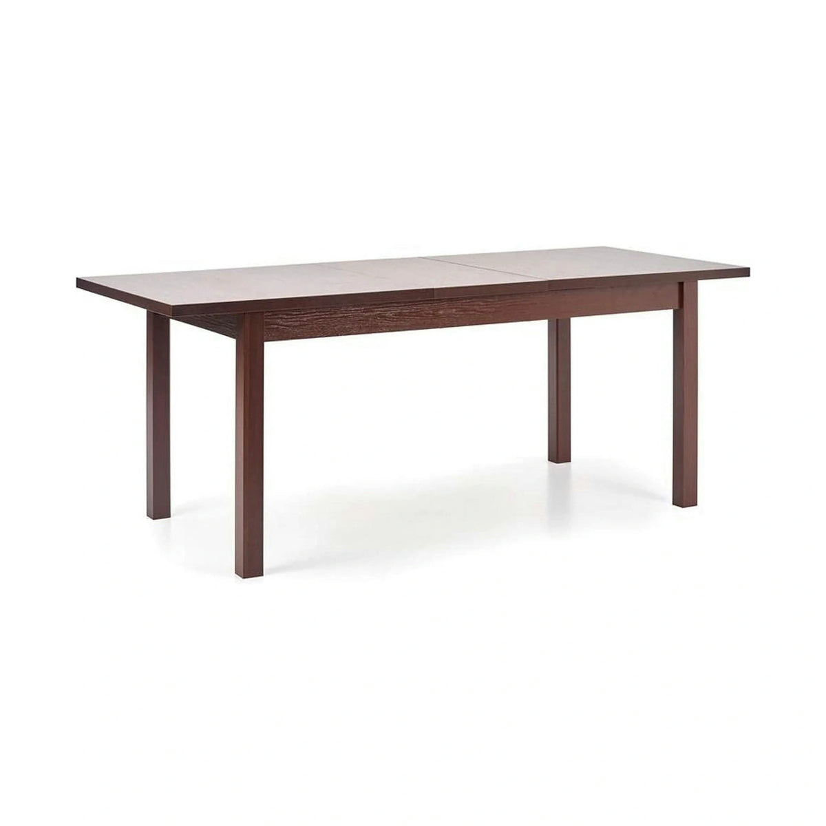Masa extensibila MAURYCY, nuc inchis, PAL, 118/158x75x75 cm