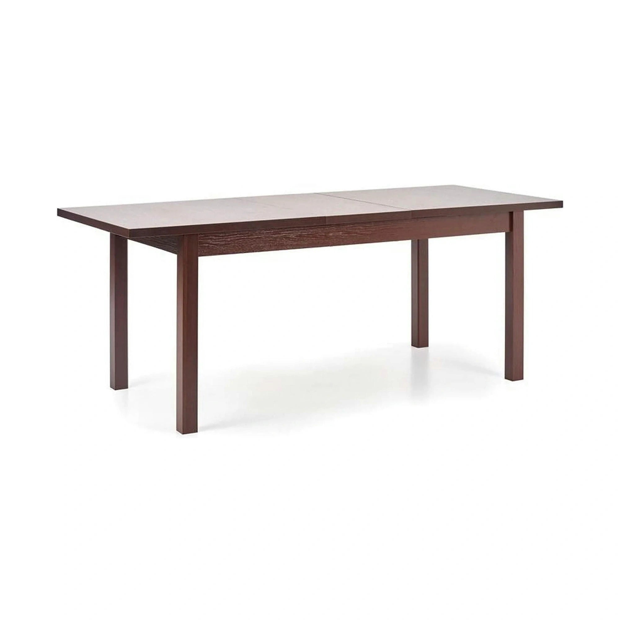 Masa extensibila MAURYCY, nuc inchis, PAL, 118/158x75x75 cm