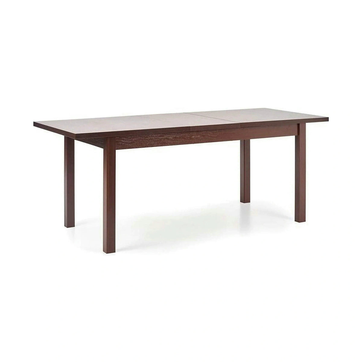 Masa extensibila MAURYCY, nuc inchis, PAL, 118/158x75x75 cm