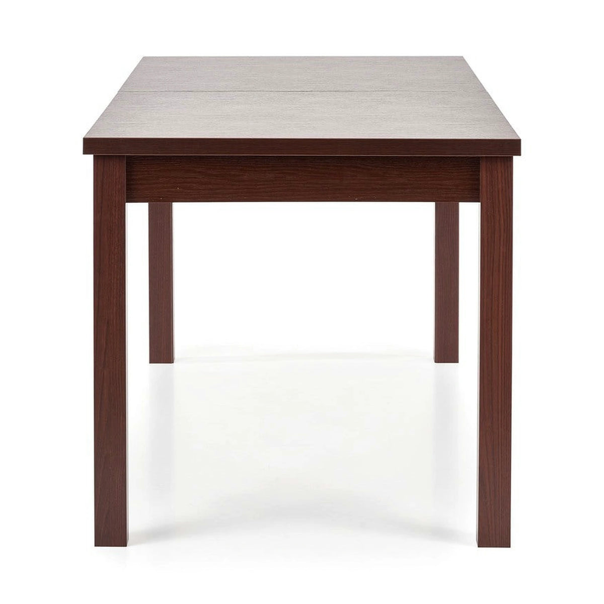 Masa extensibila MAURYCY, nuc inchis, PAL, 118/158x75x75 cm