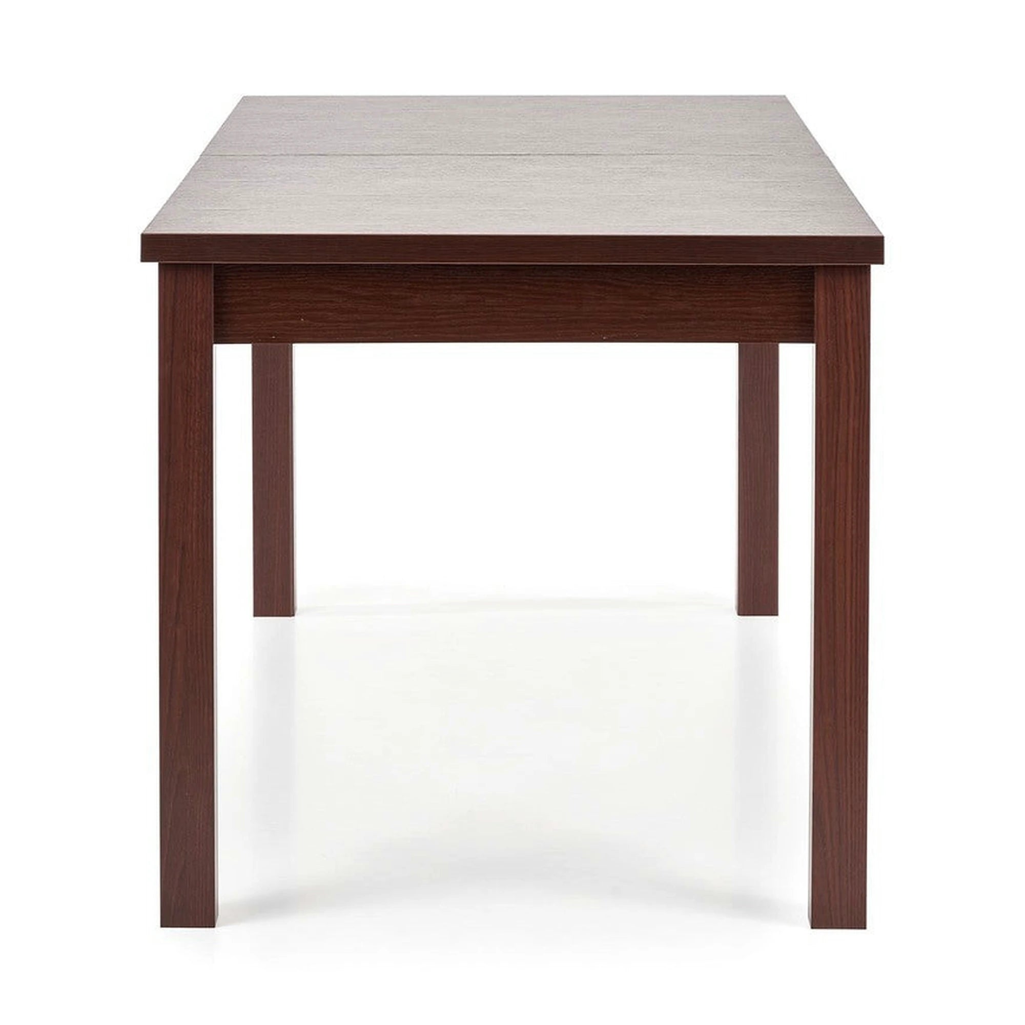 Masa extensibila MAURYCY, nuc inchis, PAL, 118/158x75x75 cm