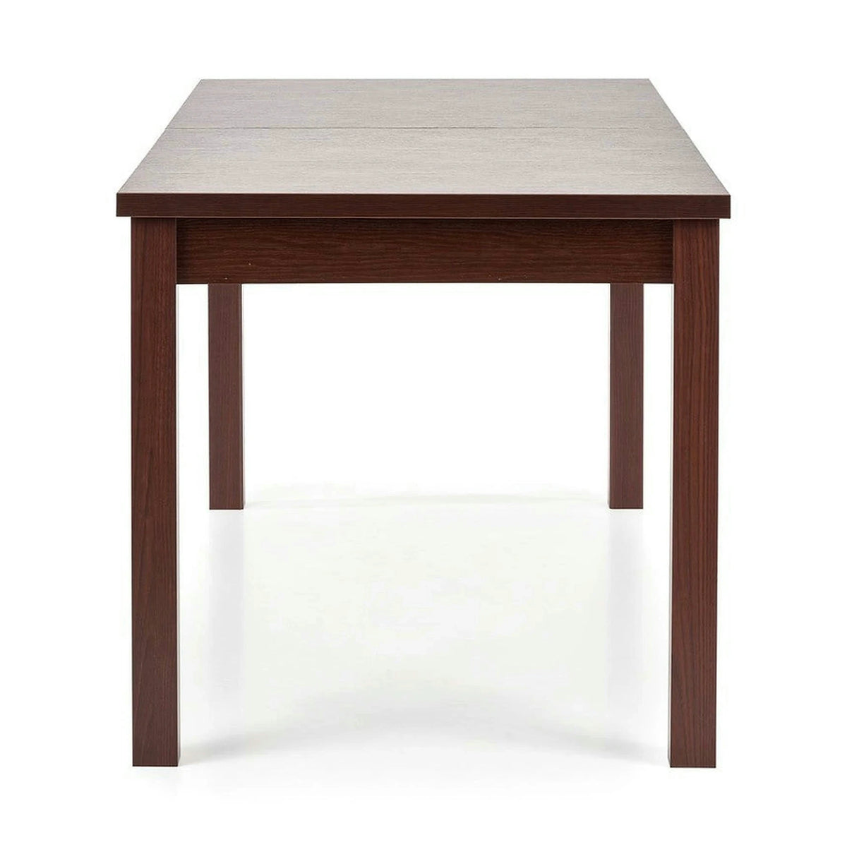 Masa extensibila MAURYCY, nuc inchis, PAL, 118/158x75x75 cm