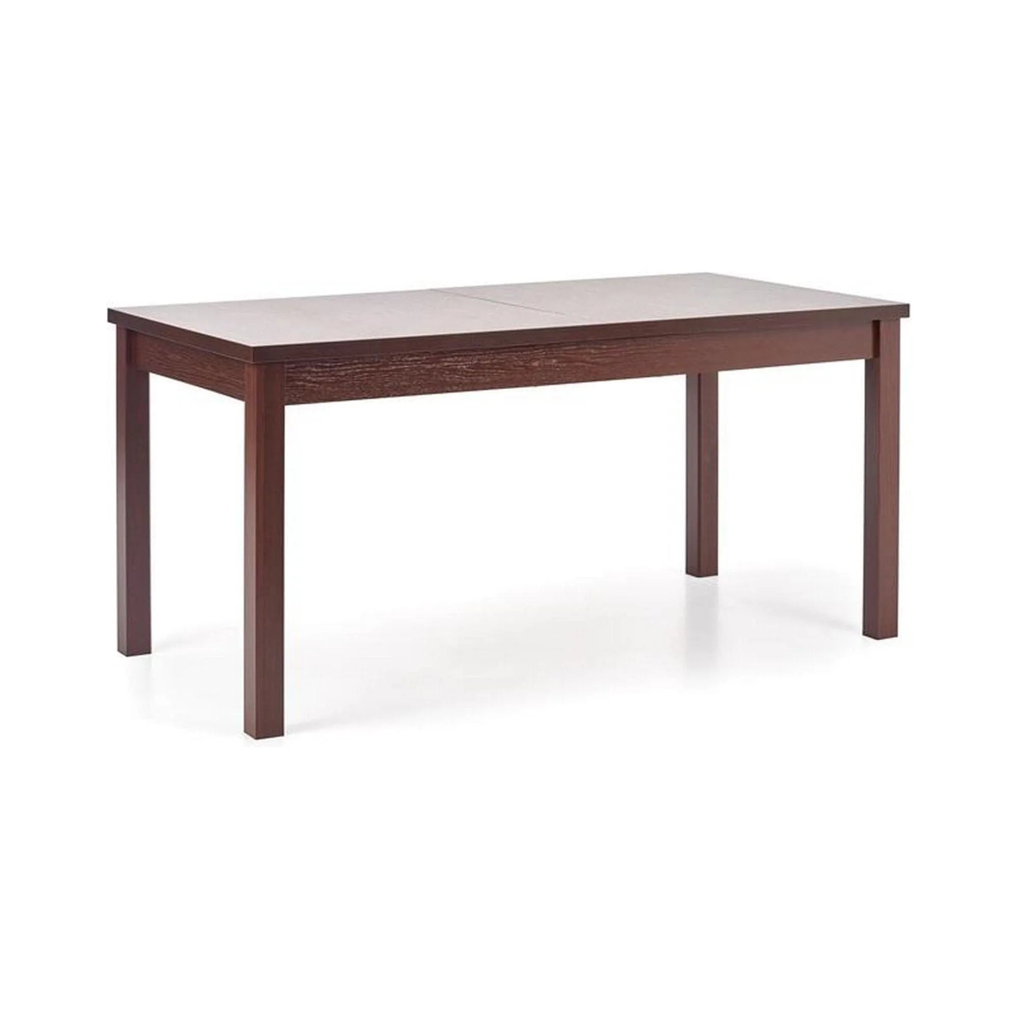 Masa extensibila MAURYCY, nuc inchis, PAL, 118/158x75x75 cm