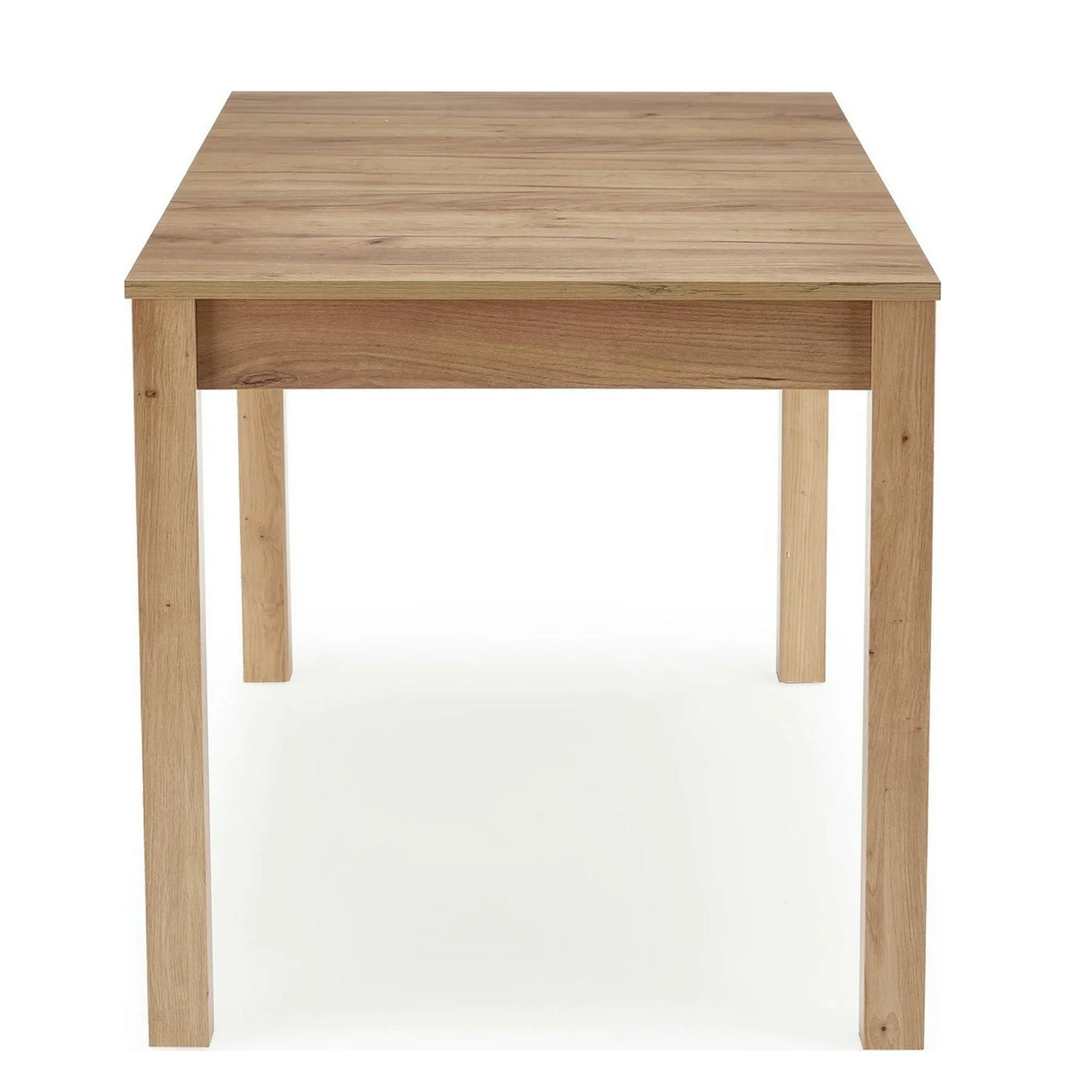Masa extensibila MAURYCY, stejar, PAL laminat, 118/158x75x75 cm