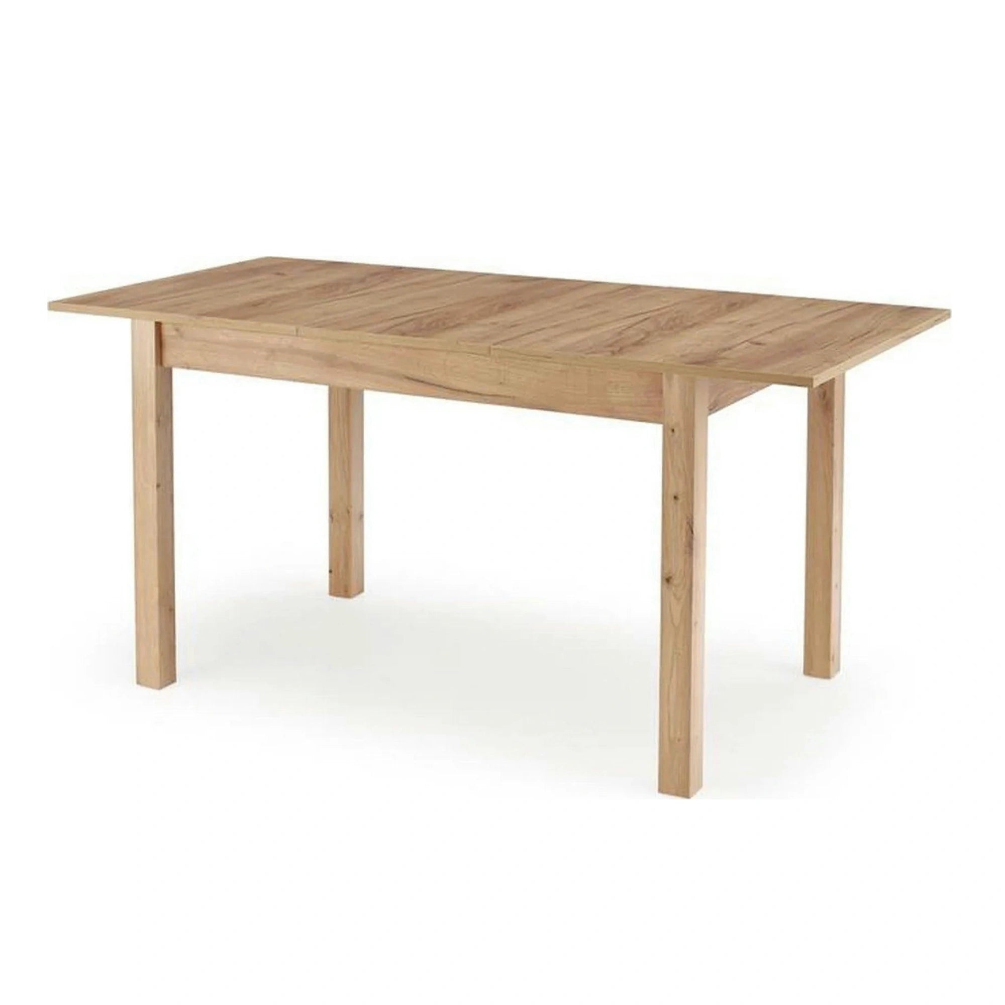 Masa extensibila MAURYCY, stejar, PAL laminat, 118/158x75x75 cm
