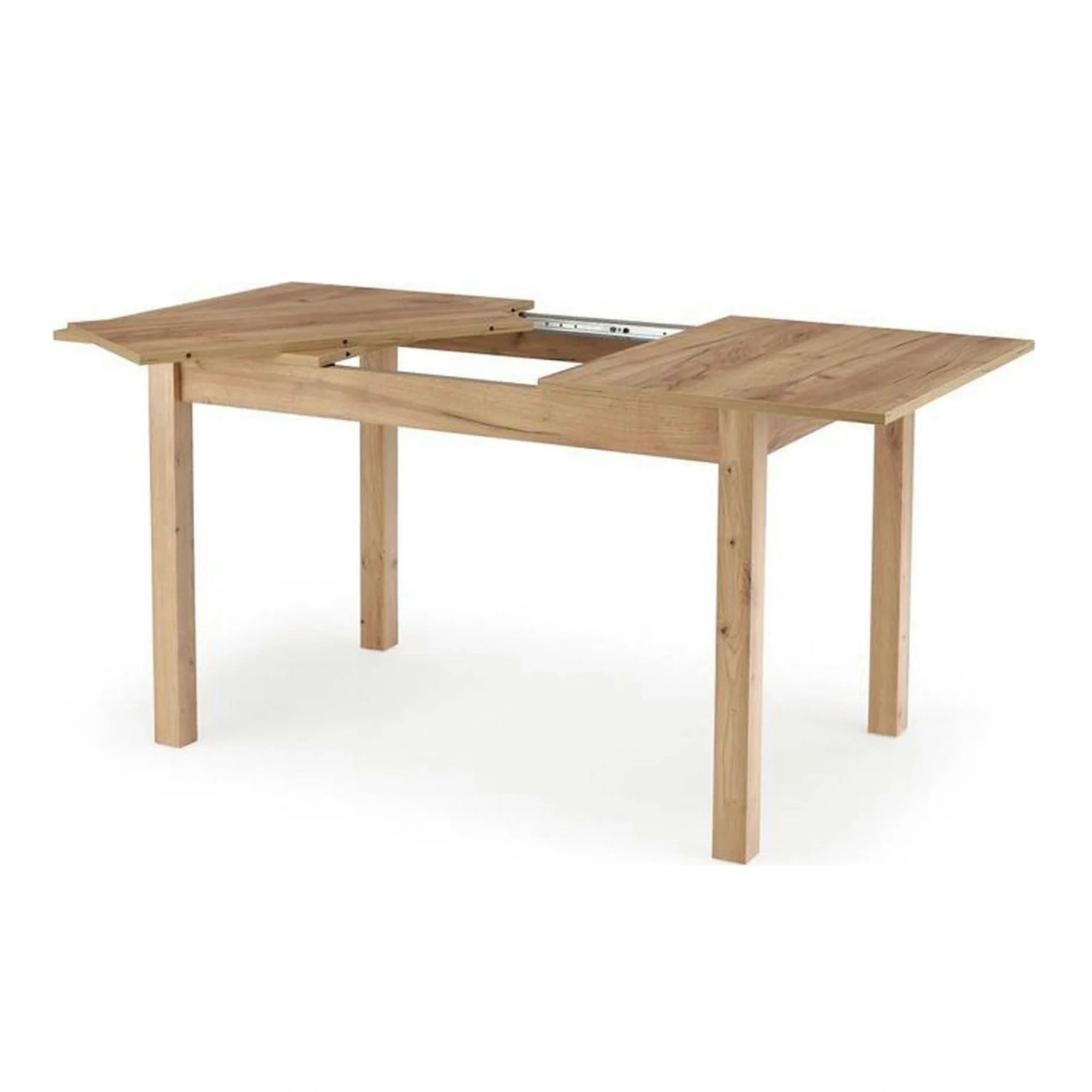 Masa extensibila MAURYCY, stejar, PAL laminat, 118/158x75x75 cm