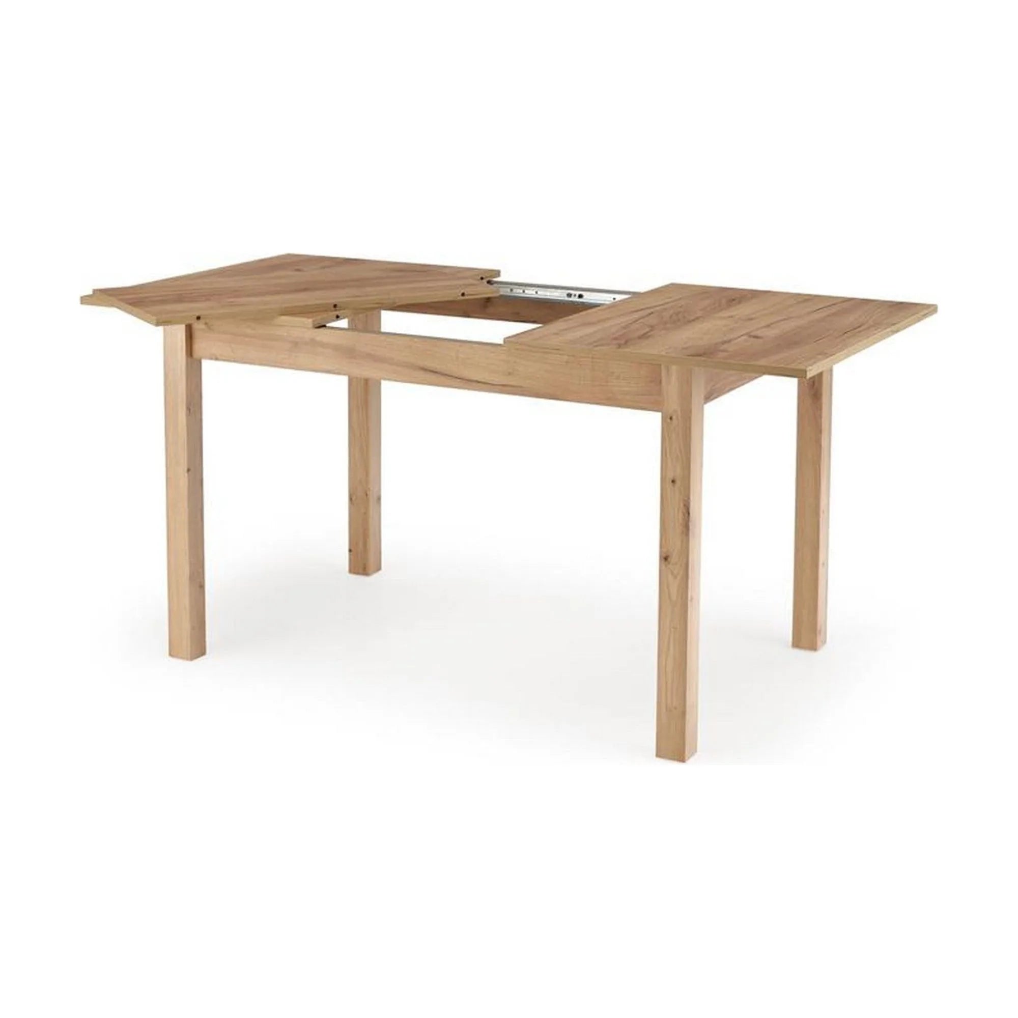 Masa extensibila MAURYCY, stejar, PAL laminat, 118/158x75x75 cm