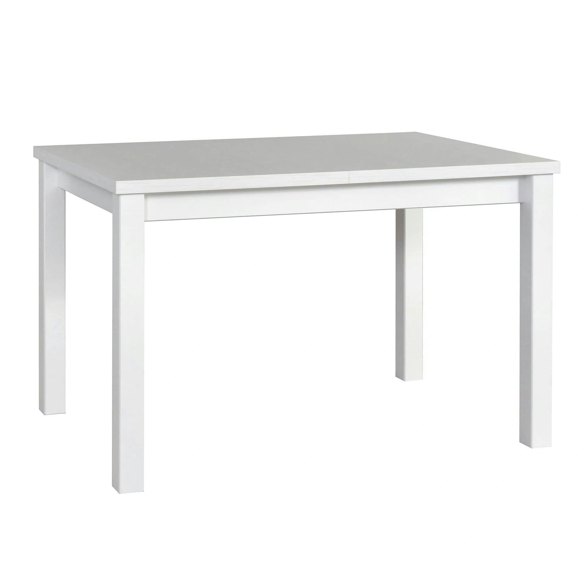Masa extensibila MAX 5, alb, PAL/lemn de fag, 120/150x80x78 cm