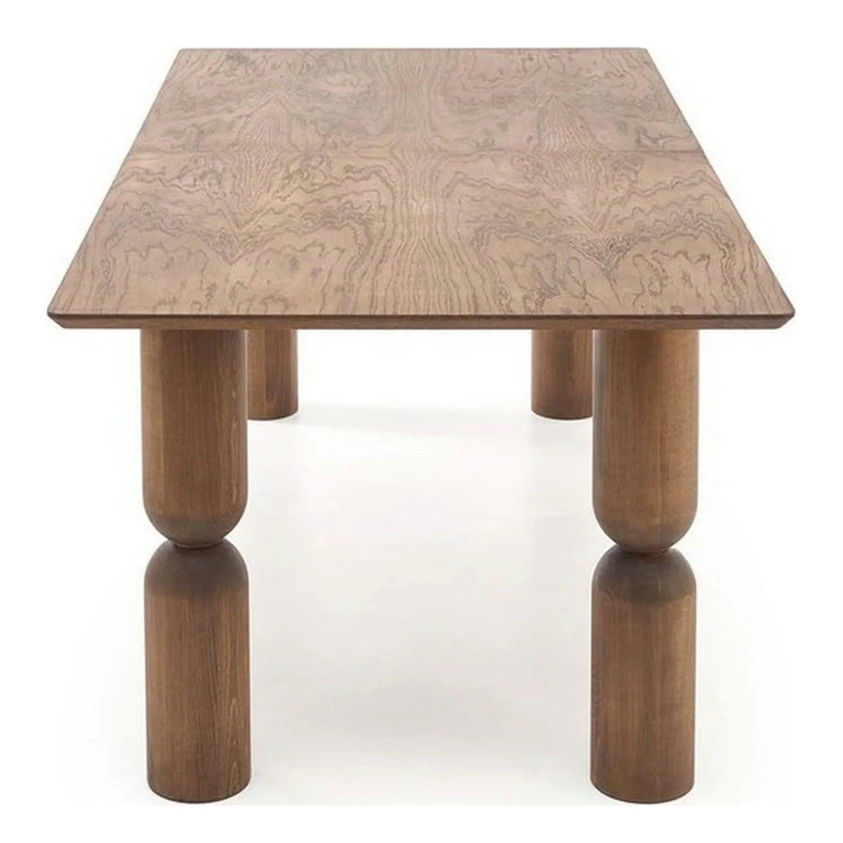 Masa extensibila MELTON, nuc, 200/300x101x76 cm