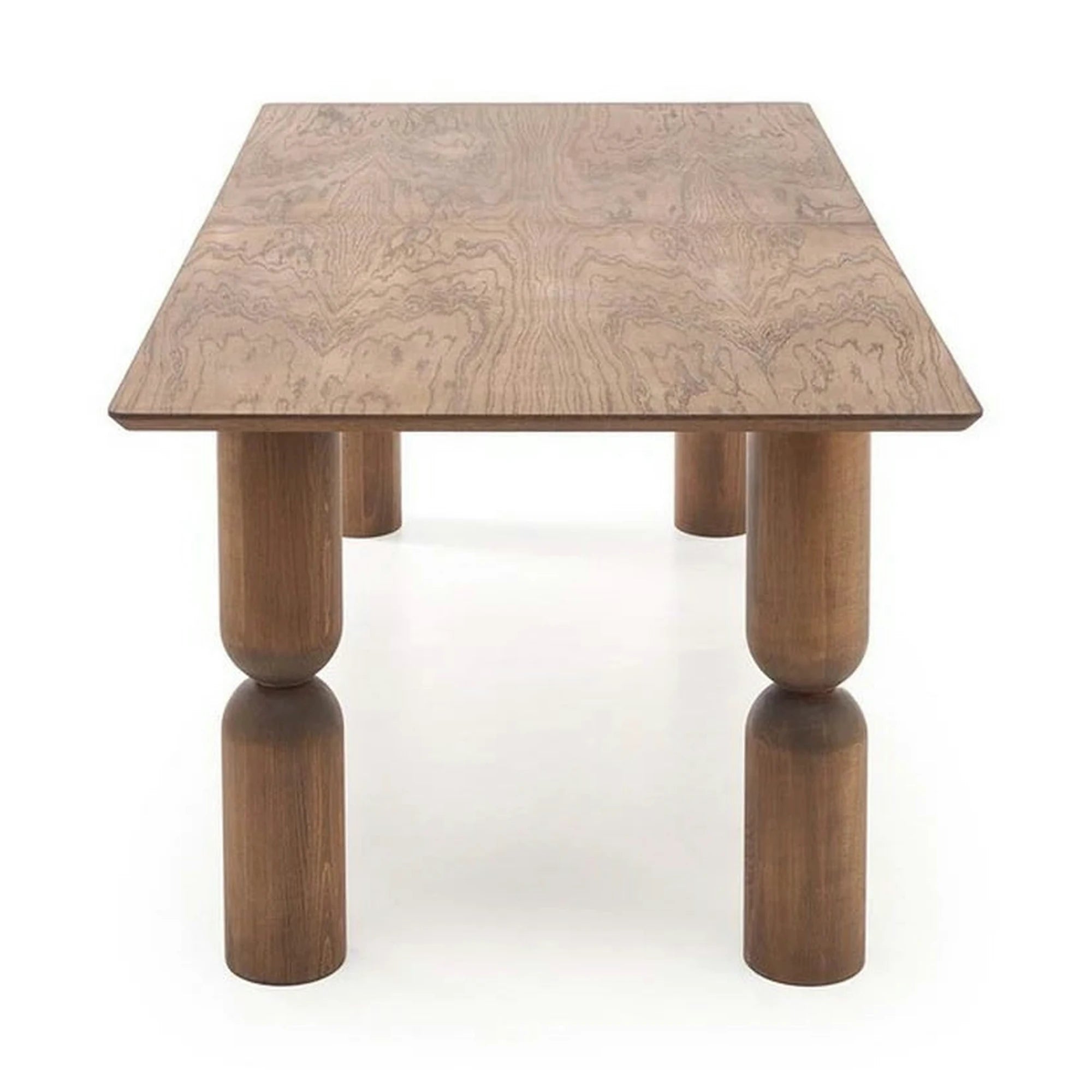 Masa extensibila MELTON, nuc, 200/300x101x76 cm