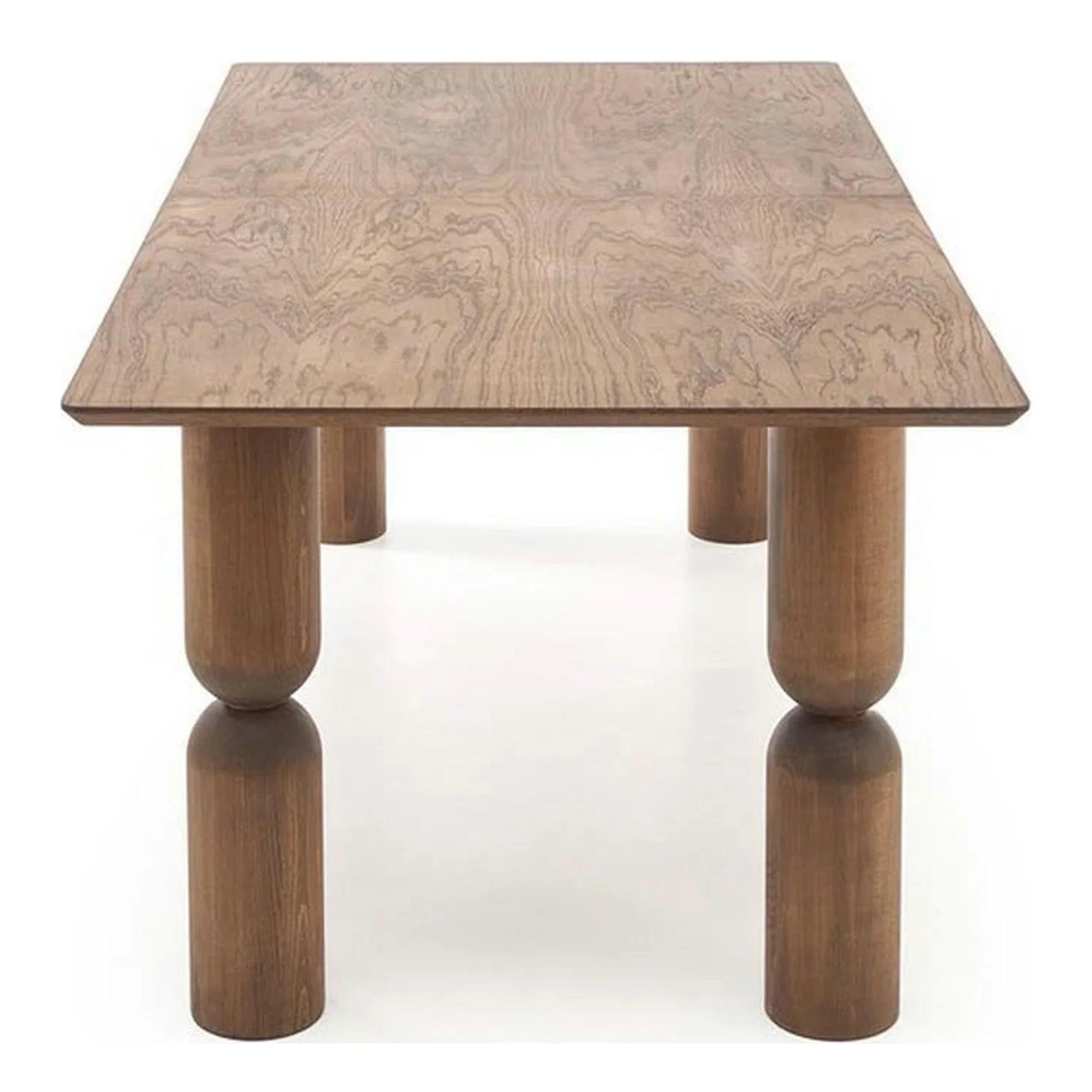 Masa extensibila MELTON, nuc, 200/300x101x76 cm