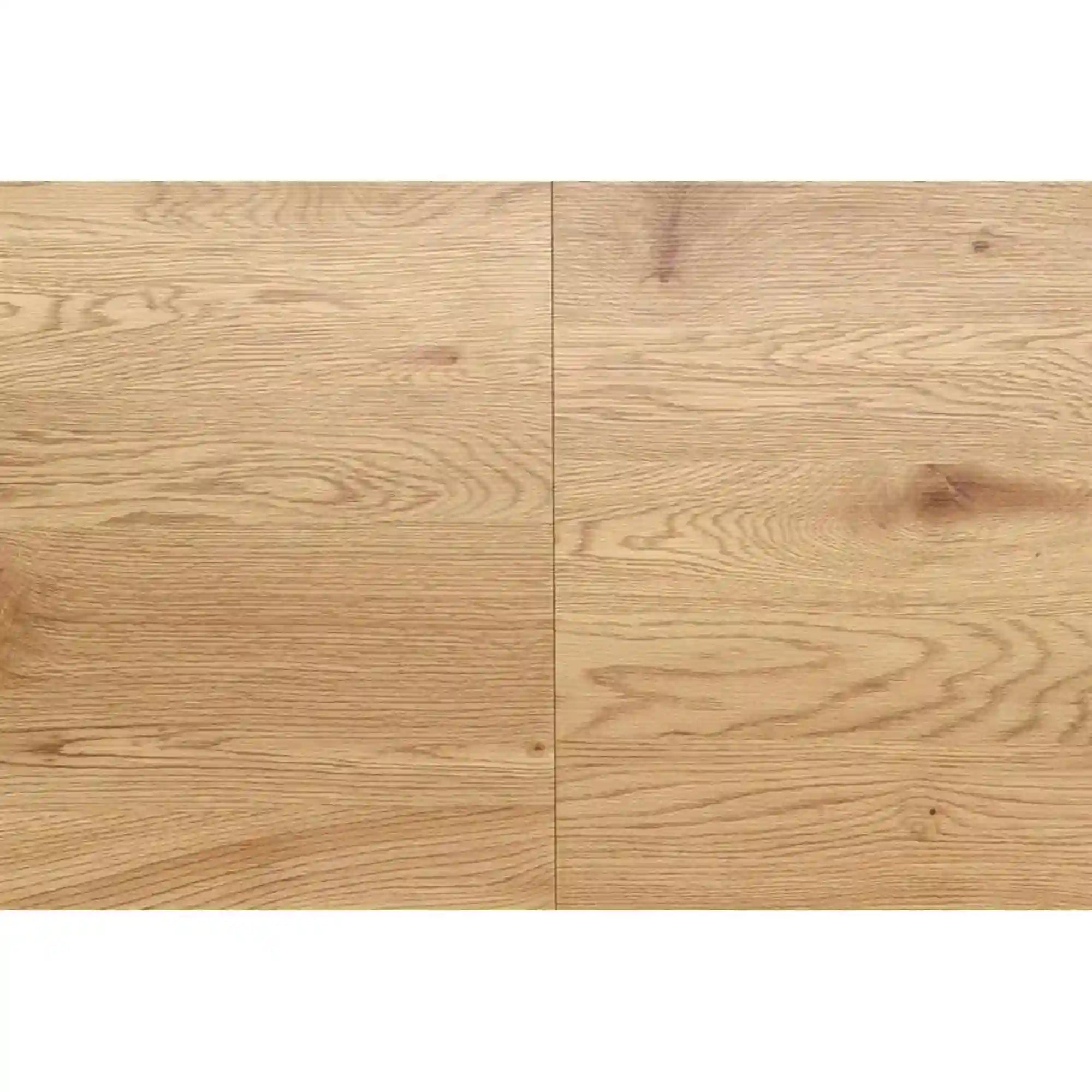 Masa extensibila MERCY, stejar/negru, 120/160x120x80 cm