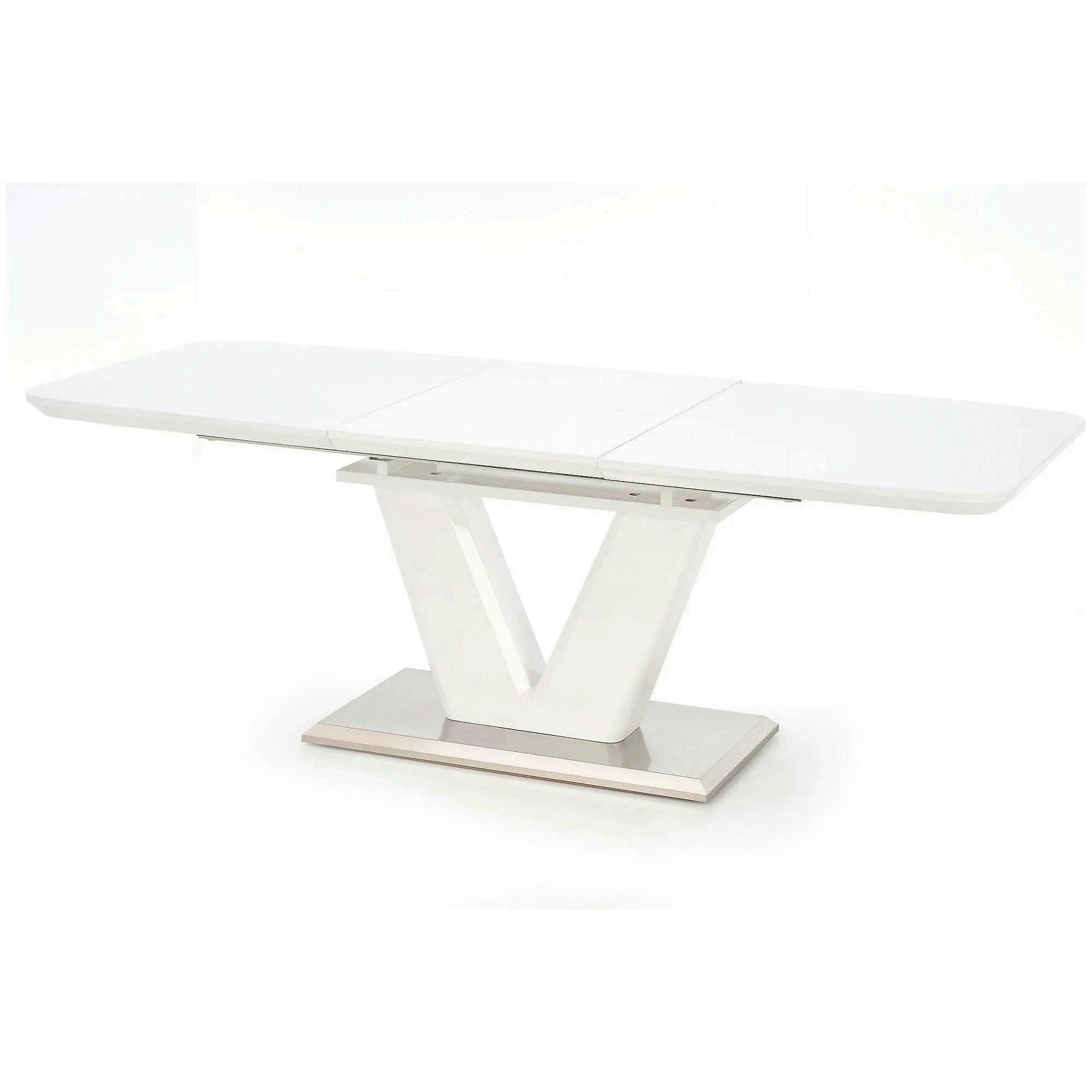 Masa extensibila MISTRAL, alb, 160/220x90x77 cm