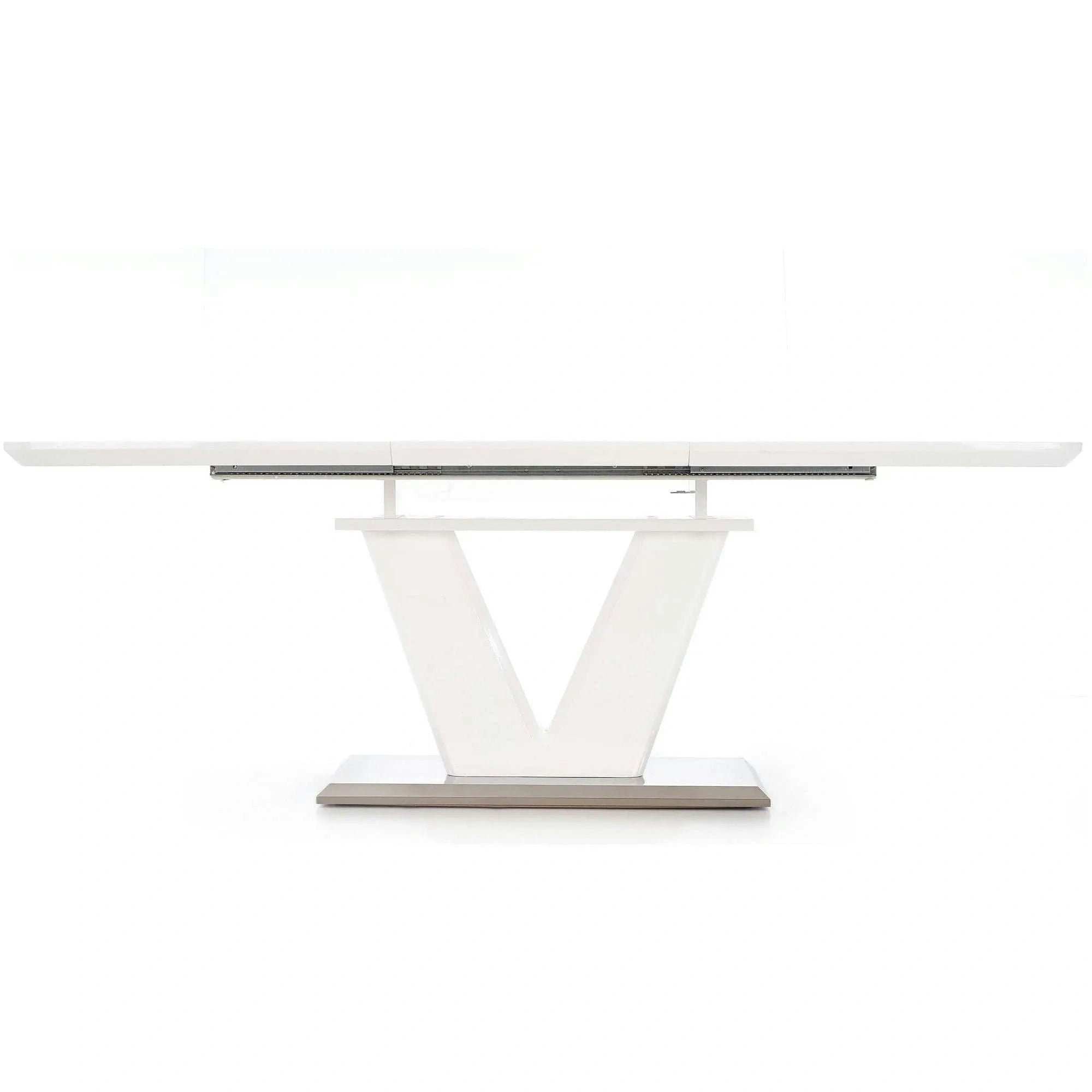 Masa extensibila MISTRAL, alb, 160/220x90x77 cm