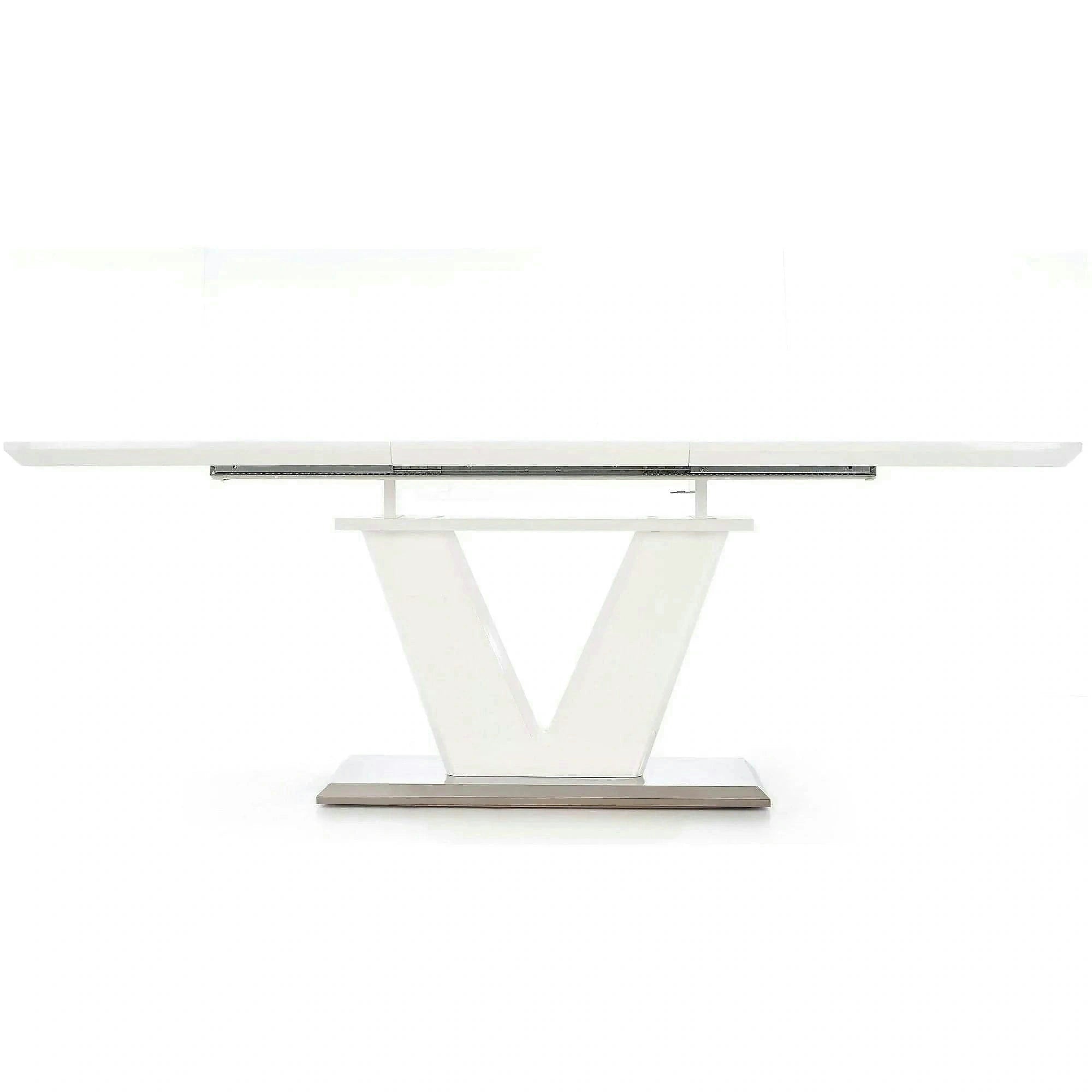 Masa extensibila MISTRAL, alb, 160/220x90x77 cm