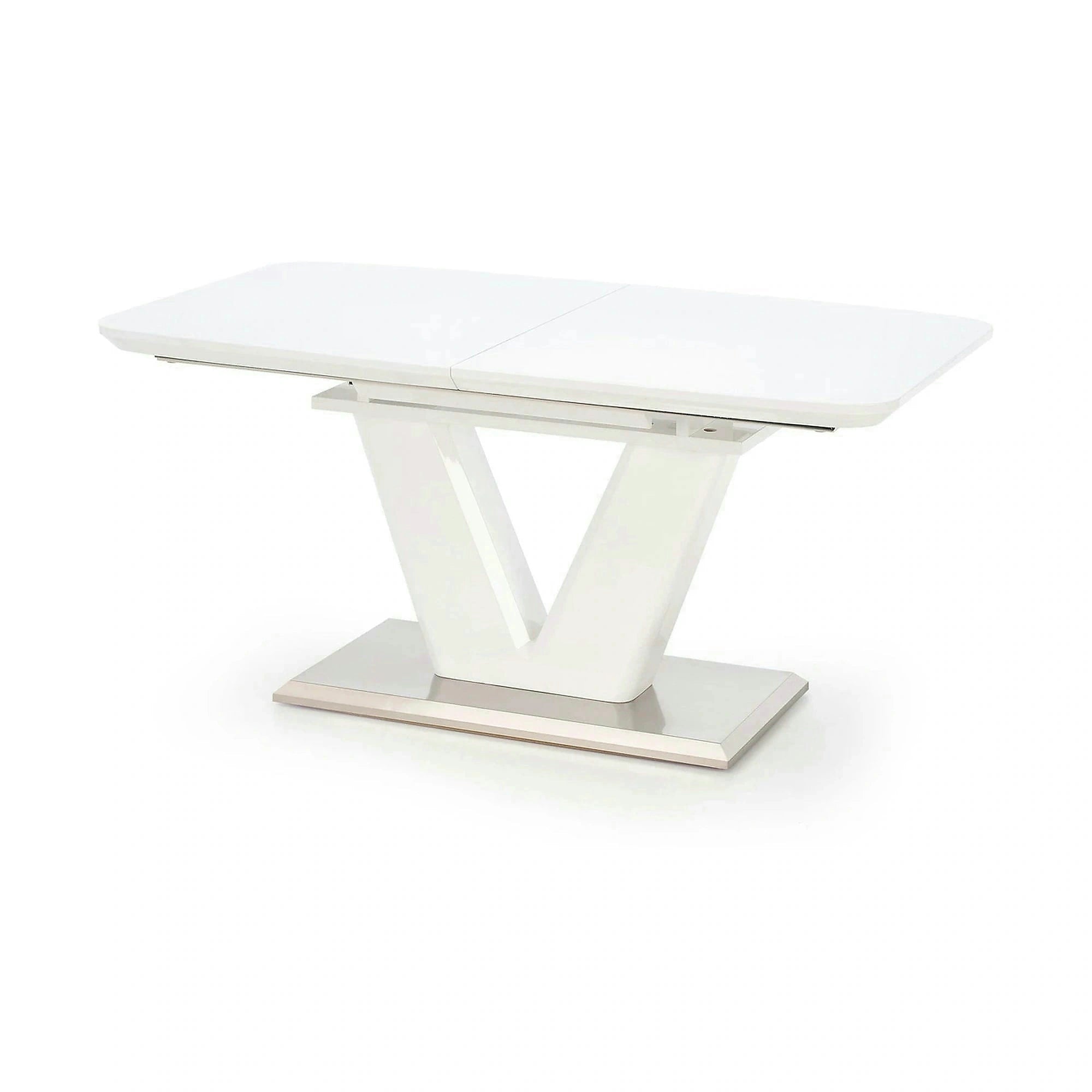Masa extensibila MISTRAL, alb, 160/220x90x77 cm