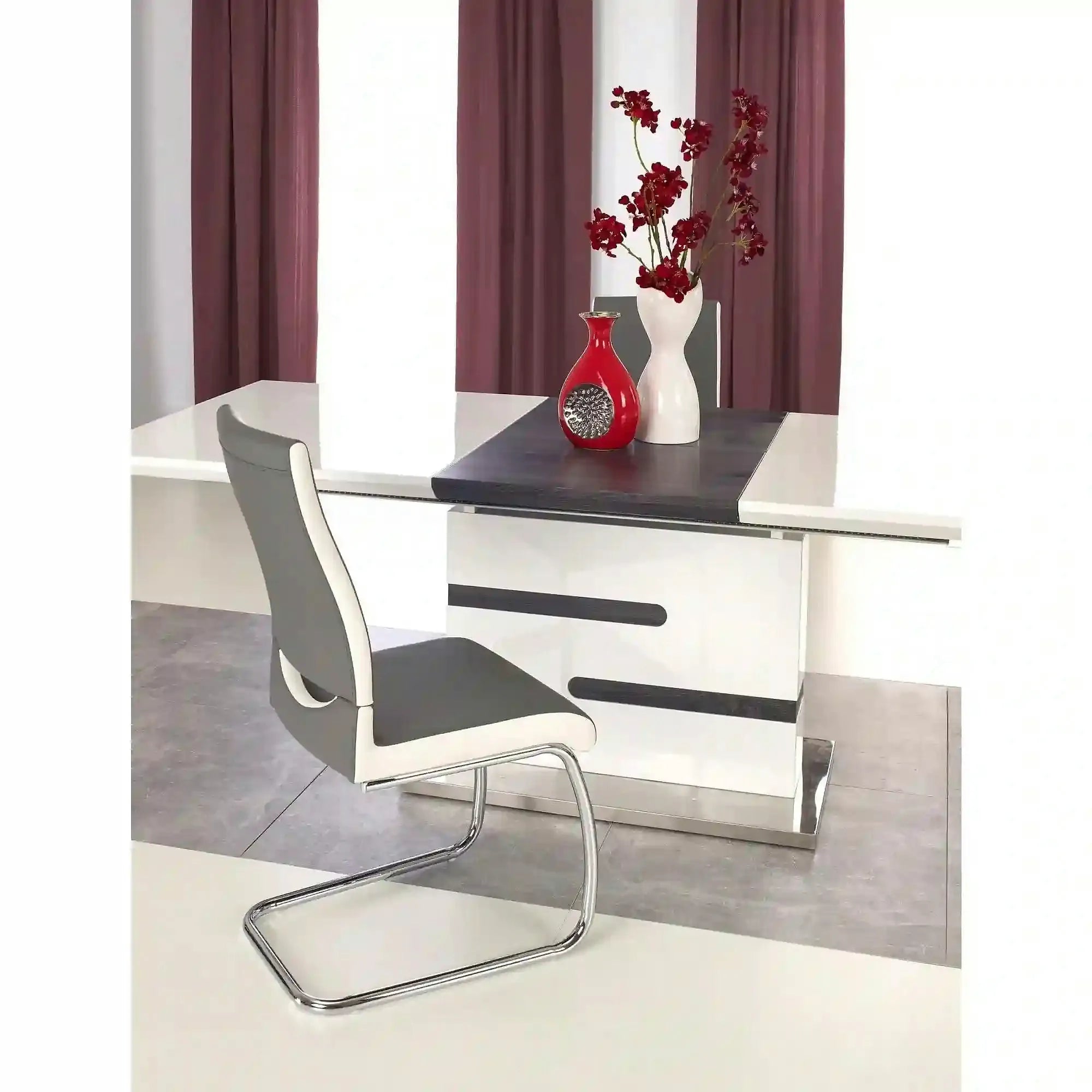 Masa extensibila MONACO, alb, 160/220x90x76 cm