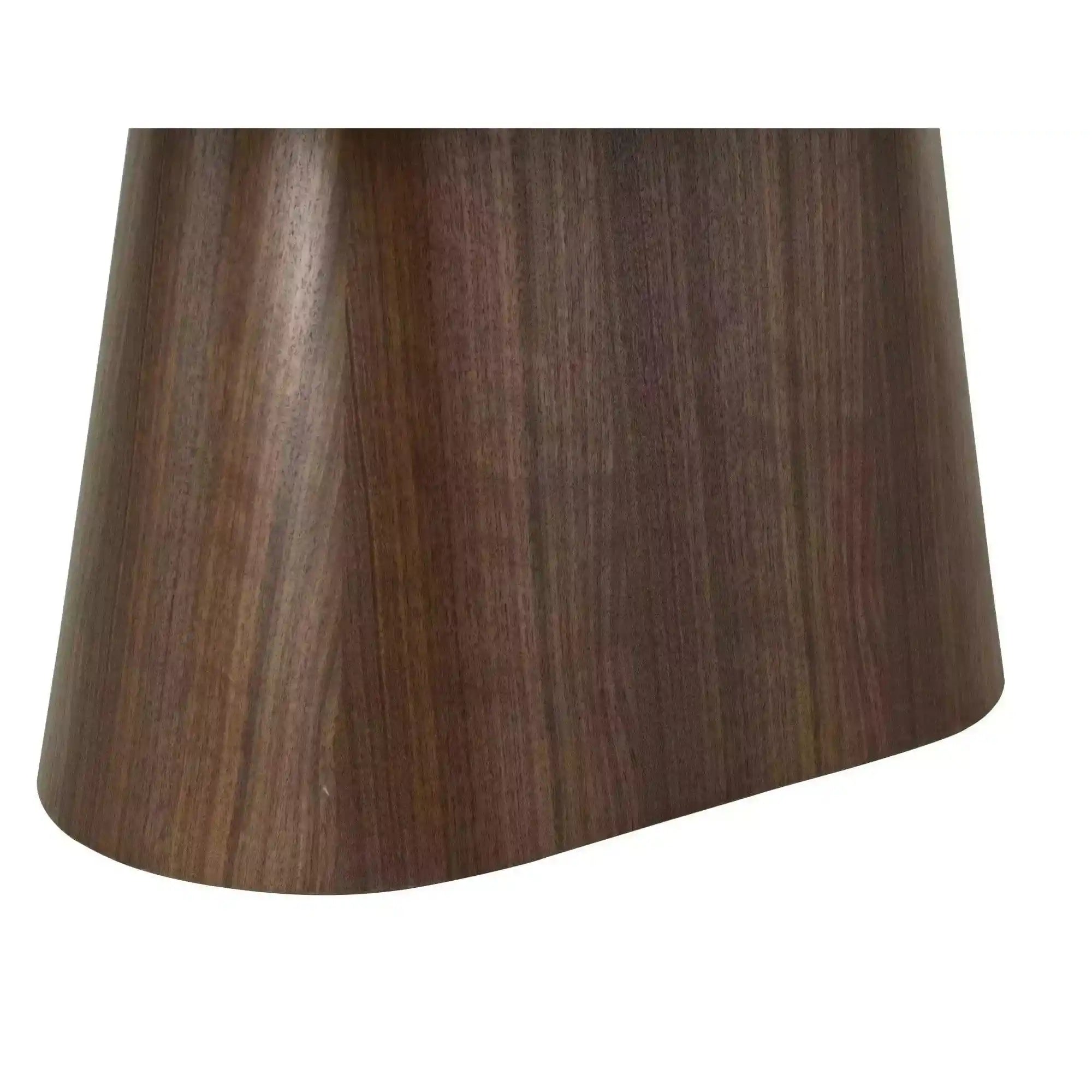 Masa extensibila MONACO, negru cu efect de marmura/nuc, 160/200x90x75 cm