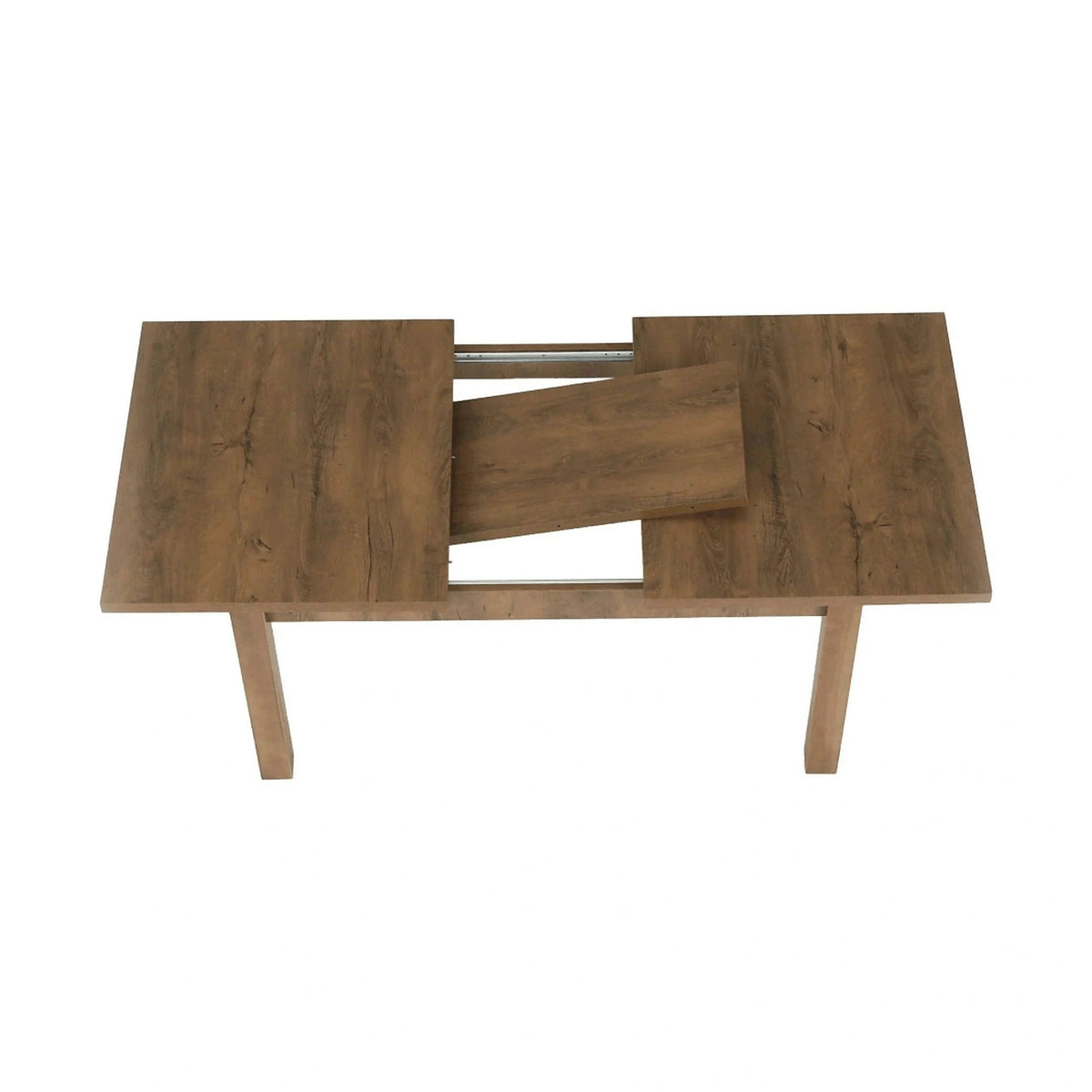 Masa extensibila MONTANA STW, stejar lefkas inchis, PAL melaminat, 160/203x90x82 cm