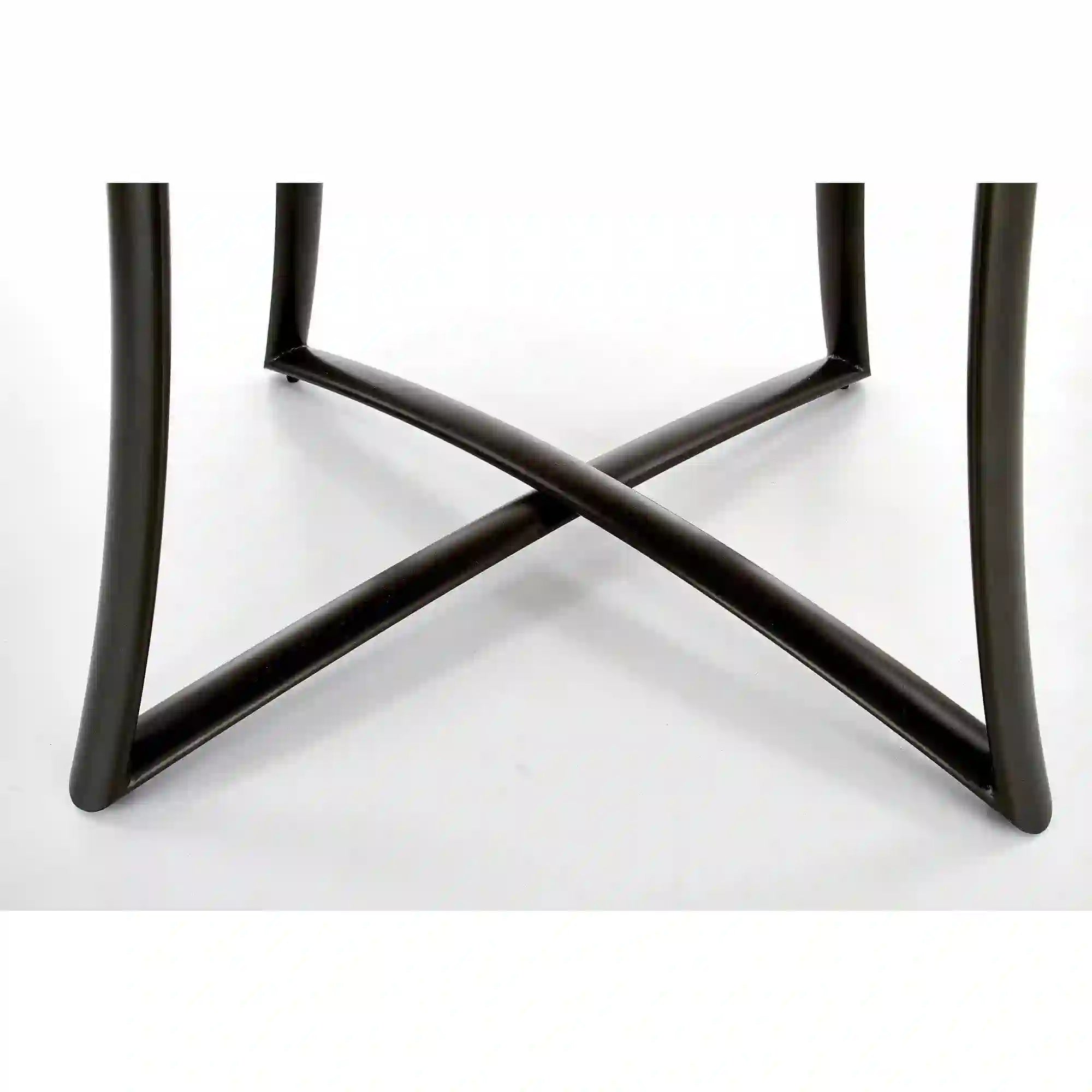 Masa extensibila MORETTI, stejar/negru, 118/148x118x76 cm