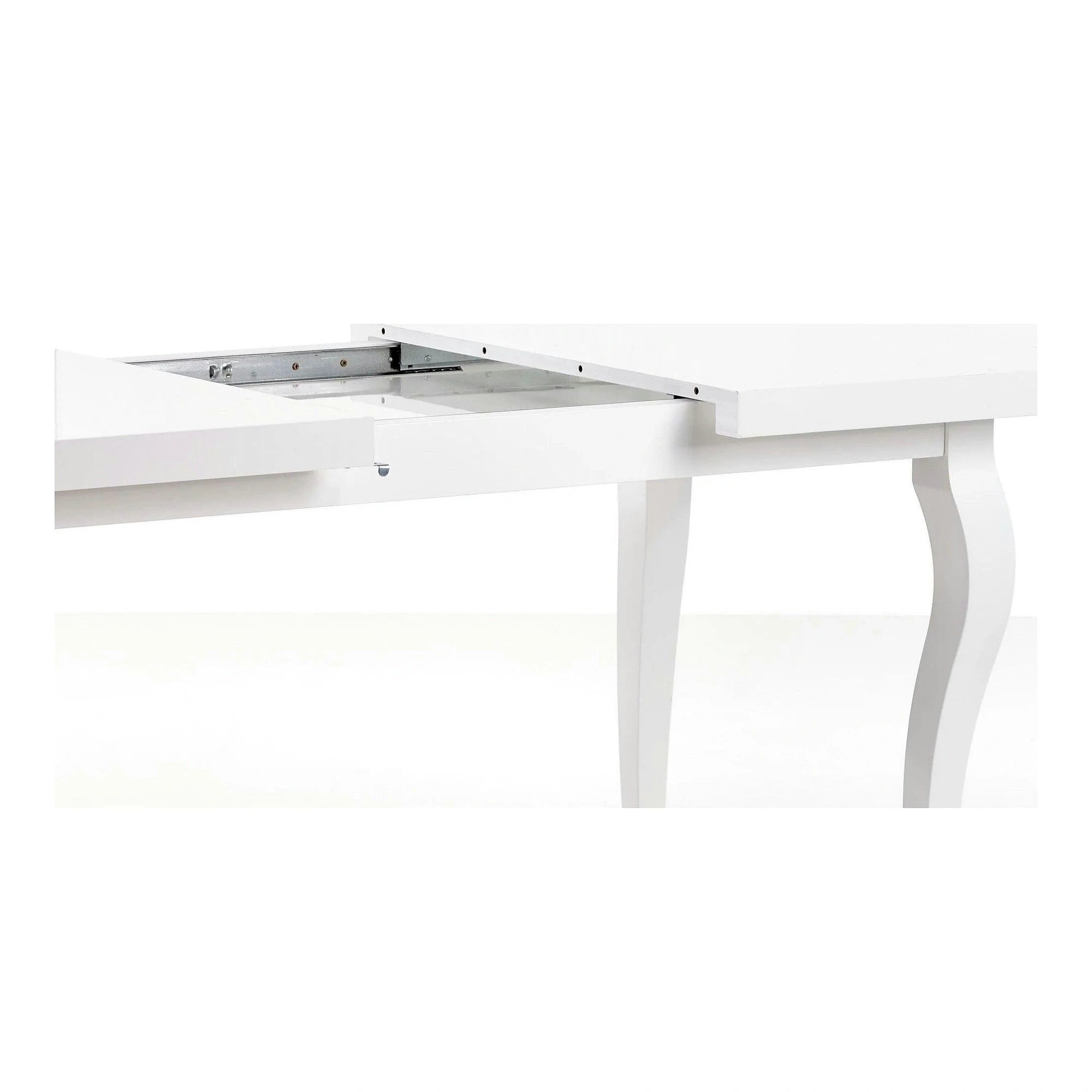 Masa extensibila MOZART, alb, 140/180x80x75 cm