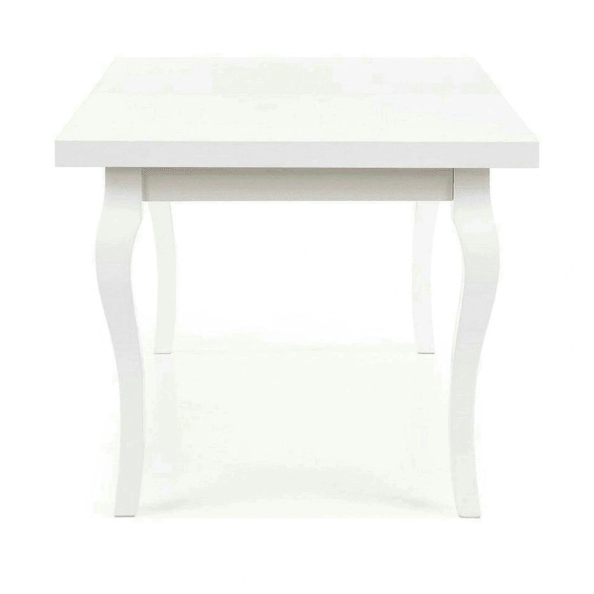 Masa extensibila MOZART, alb, 140/180x80x75 cm