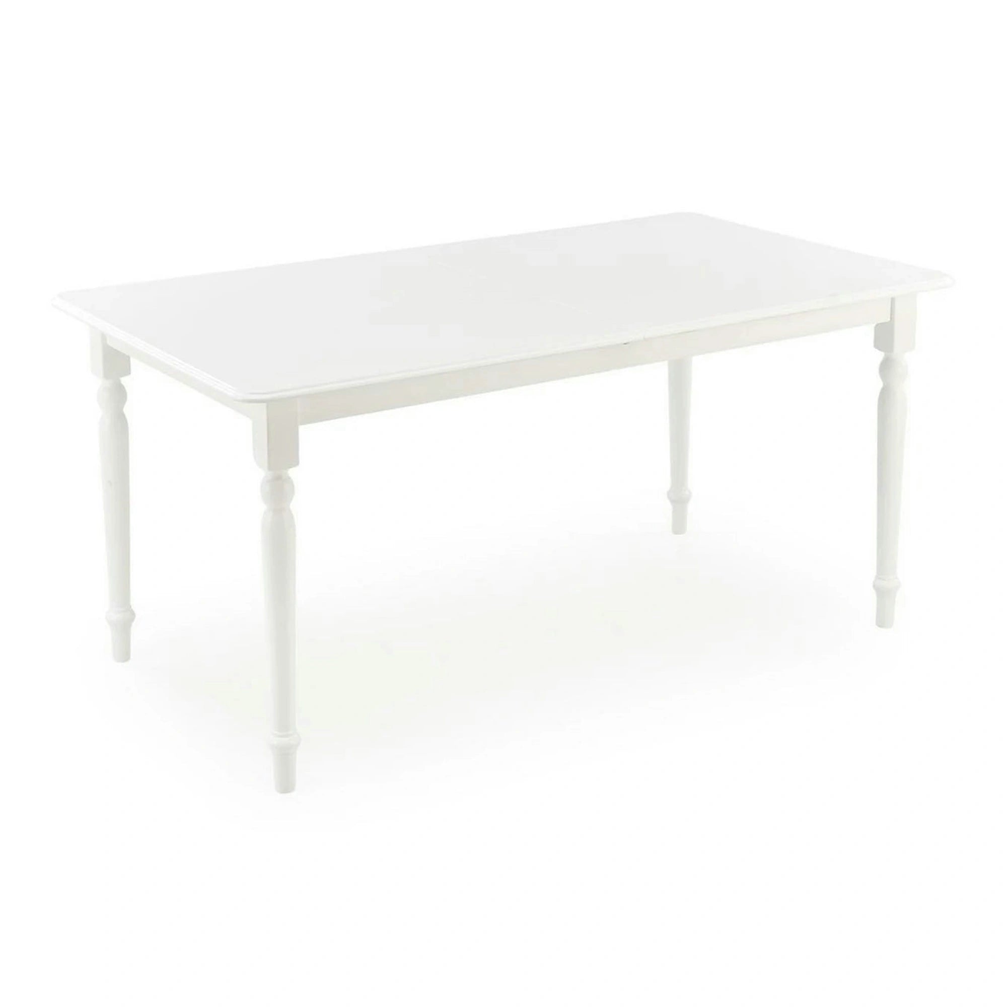 Masa extensibila NELSON, alb, 160/200x90x76 cm