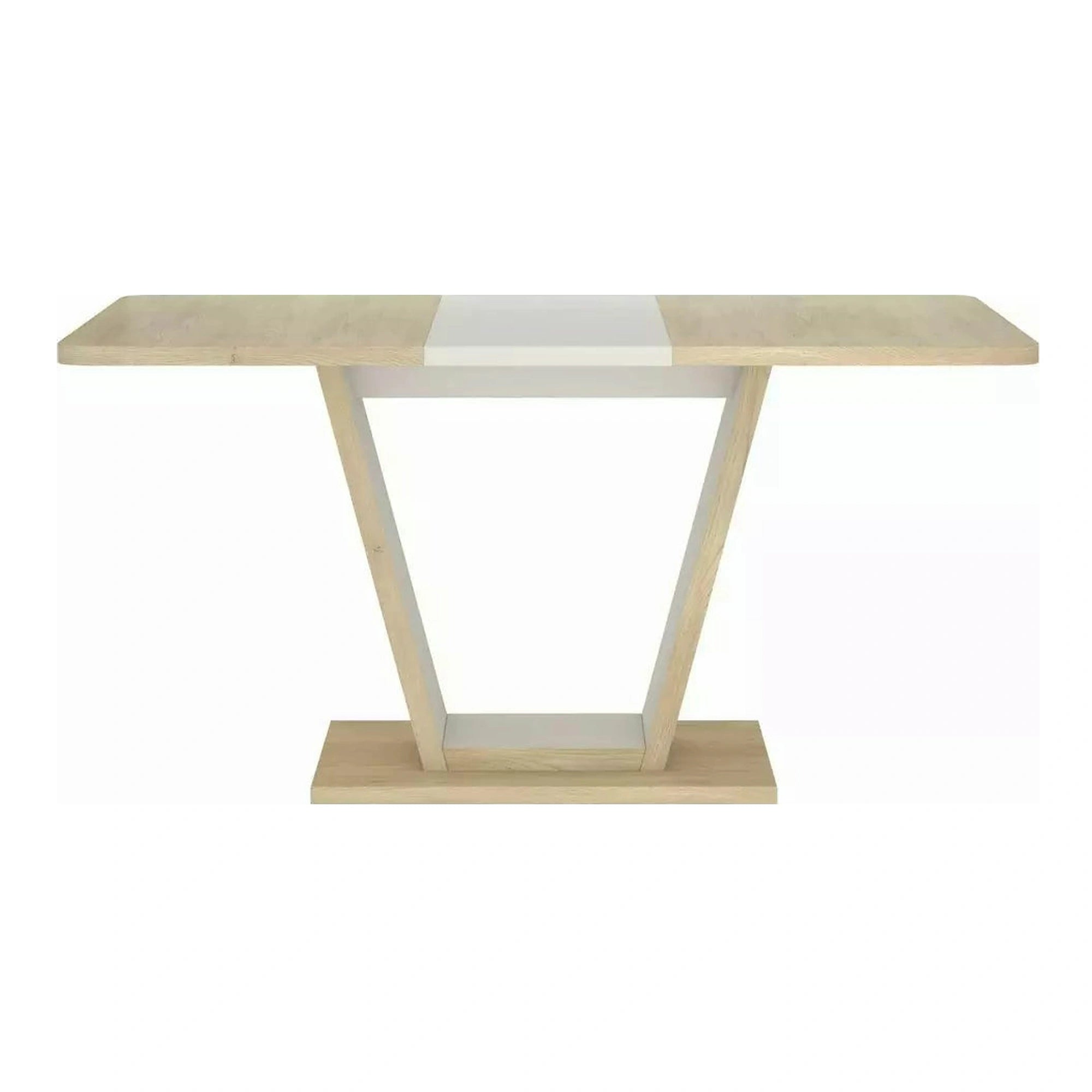 Masa extensibila NIGEL, stejar/casmir, PAL laminat, 120/160x80x76 cm