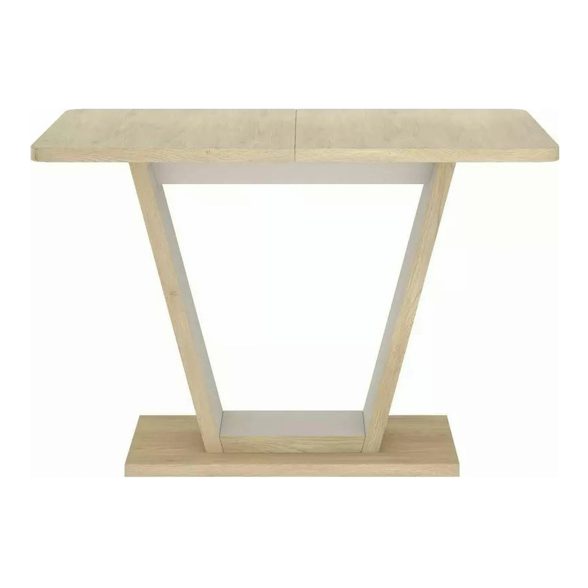 Masa extensibila NIGEL, stejar/casmir, PAL laminat, 120/160x80x76 cm