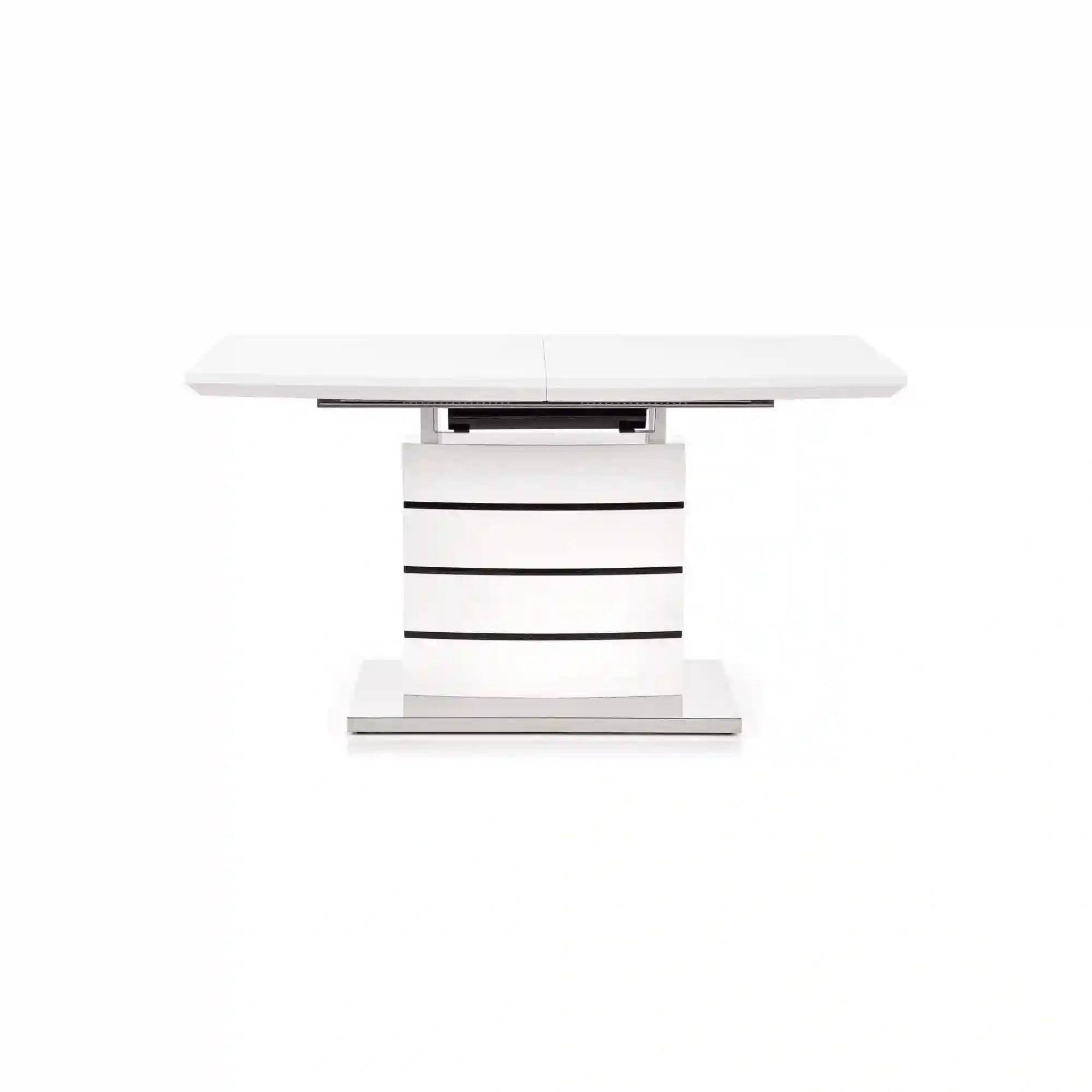 Masa extensibila NORD, alb, 140/180x80x76 cm