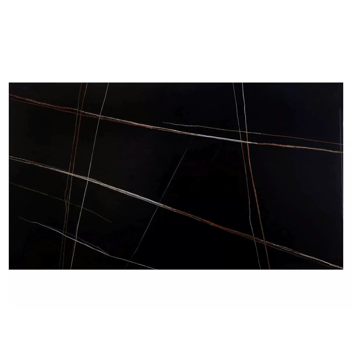 Masa extensibila NORTON, negru cu efect de marmura/negru, 160/240x90x75 cm