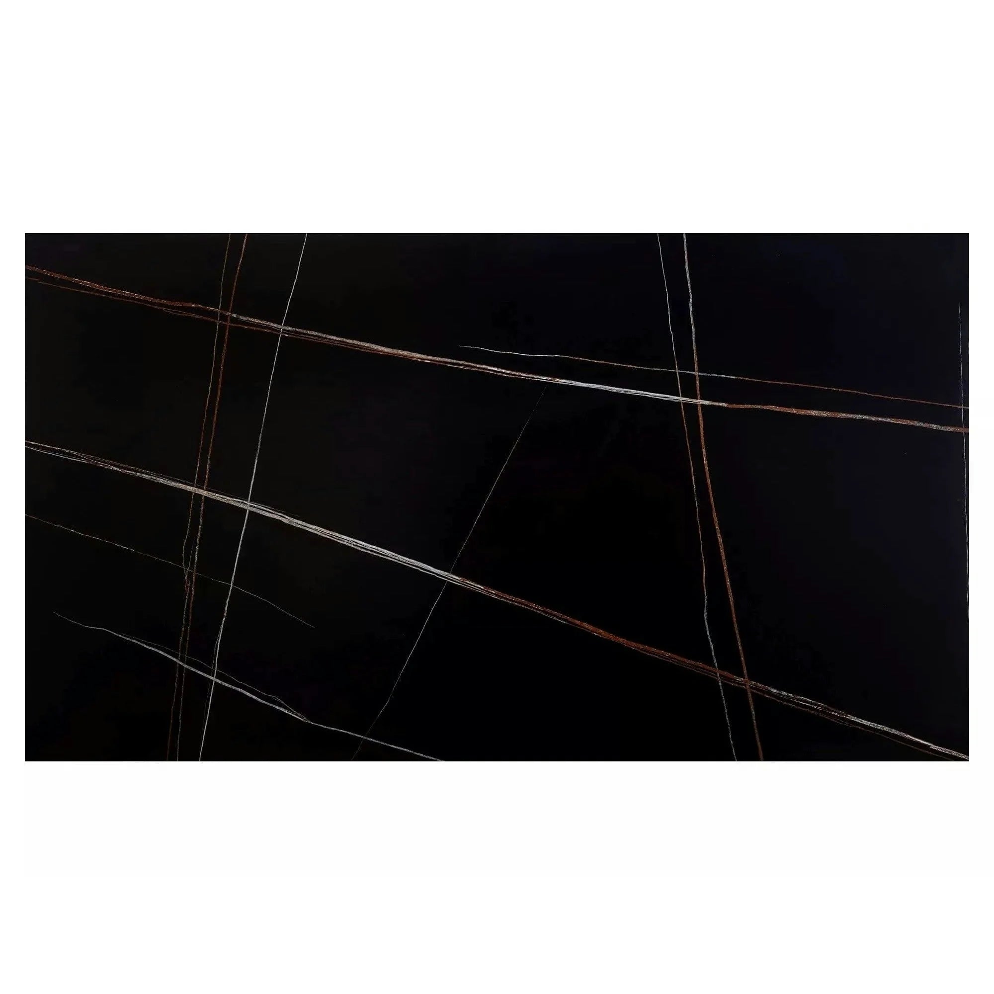 Masa extensibila NORTON, negru cu efect de marmura/negru, 160/240x90x75 cm