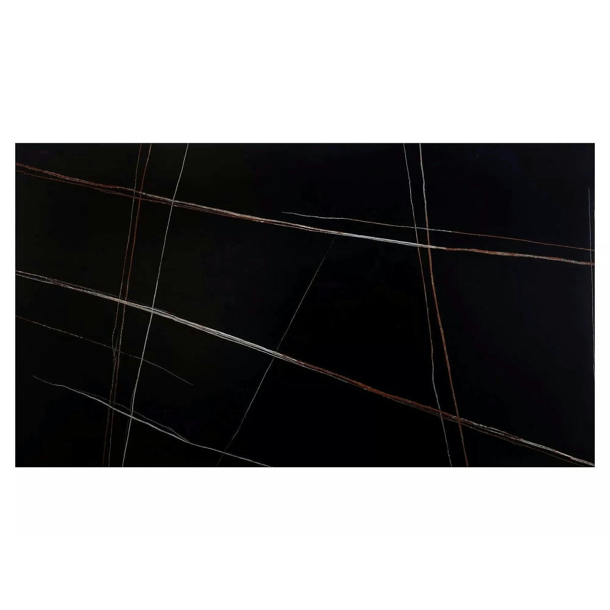 Masa extensibila NORTON, negru cu efect de marmura/negru, 160/240x90x75 cm