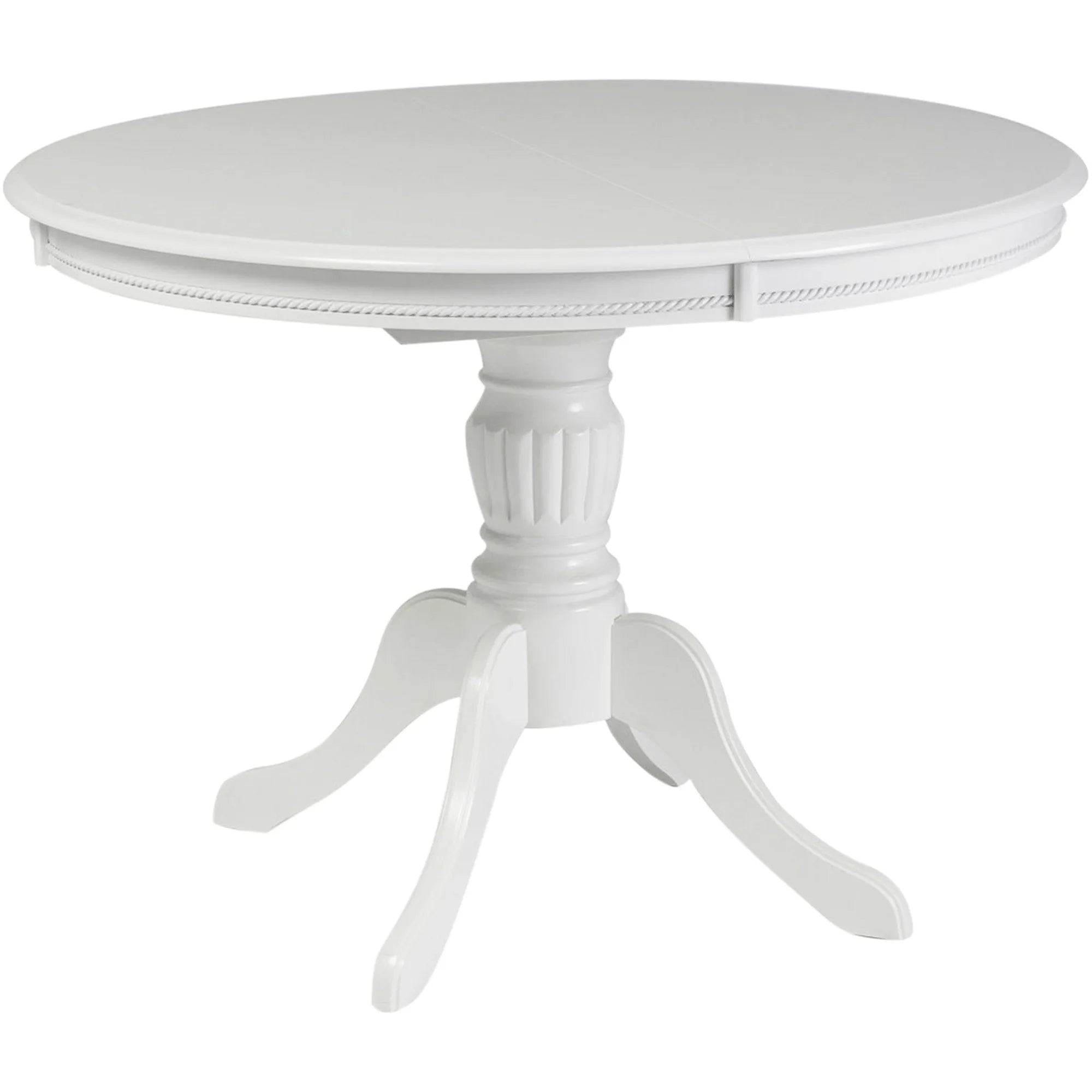 Masa extensibila OLIVIA, alb, 106/141X106X76 cm