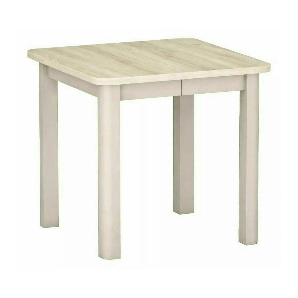 Masă extensibilă OSKAR, stejar cremona/cașmir, PAL laminat/MDF, 80–200x80x76 cm