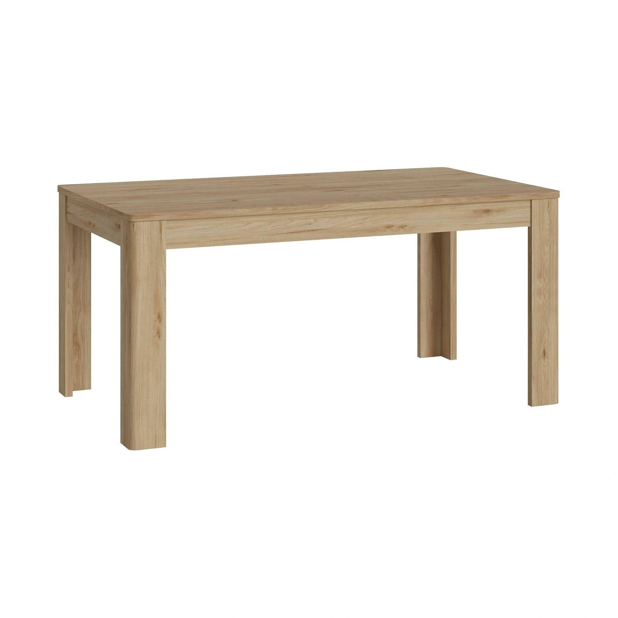 Masa extensibila PARILLA, stejar, PAL laminat, 160/200x90x76 cm