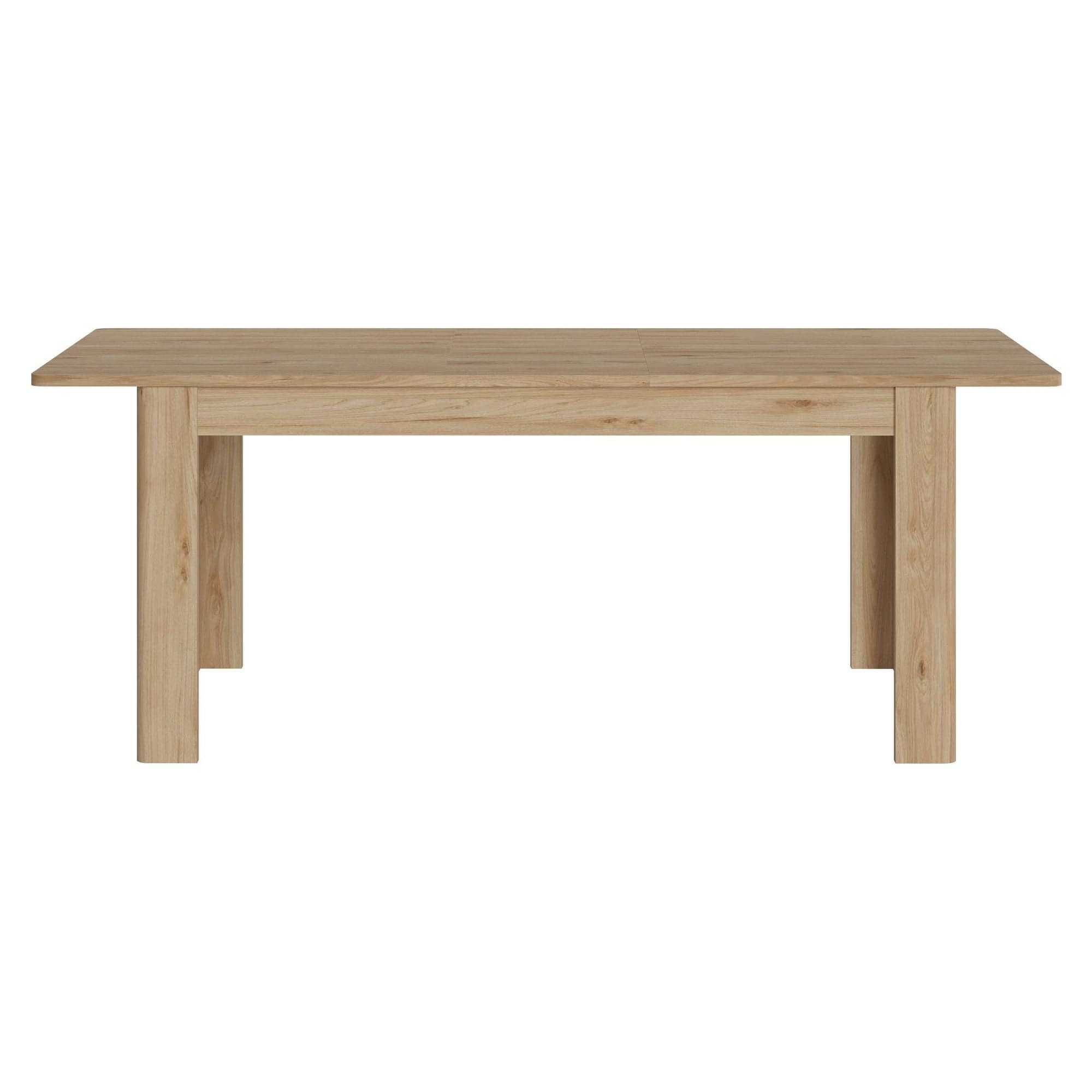 Masa extensibila PARILLA, stejar, PAL laminat, 160/200x90x76 cm