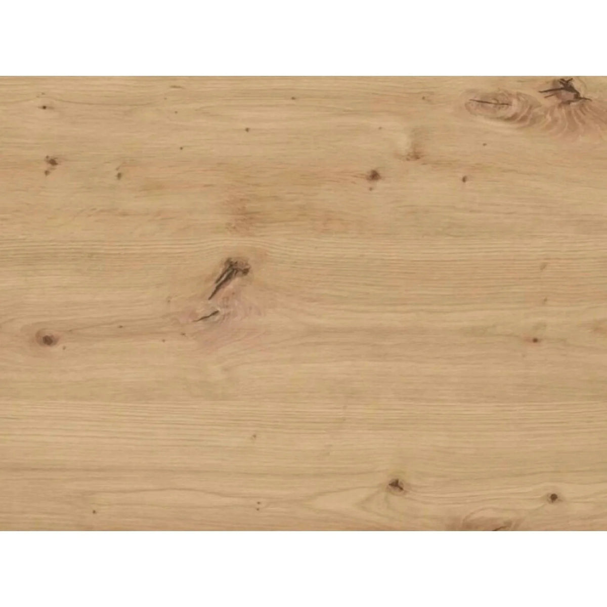 Masa extensibila PRESTO, stejar artisan/negru, PAL laminat, 140/218x80x78 cm