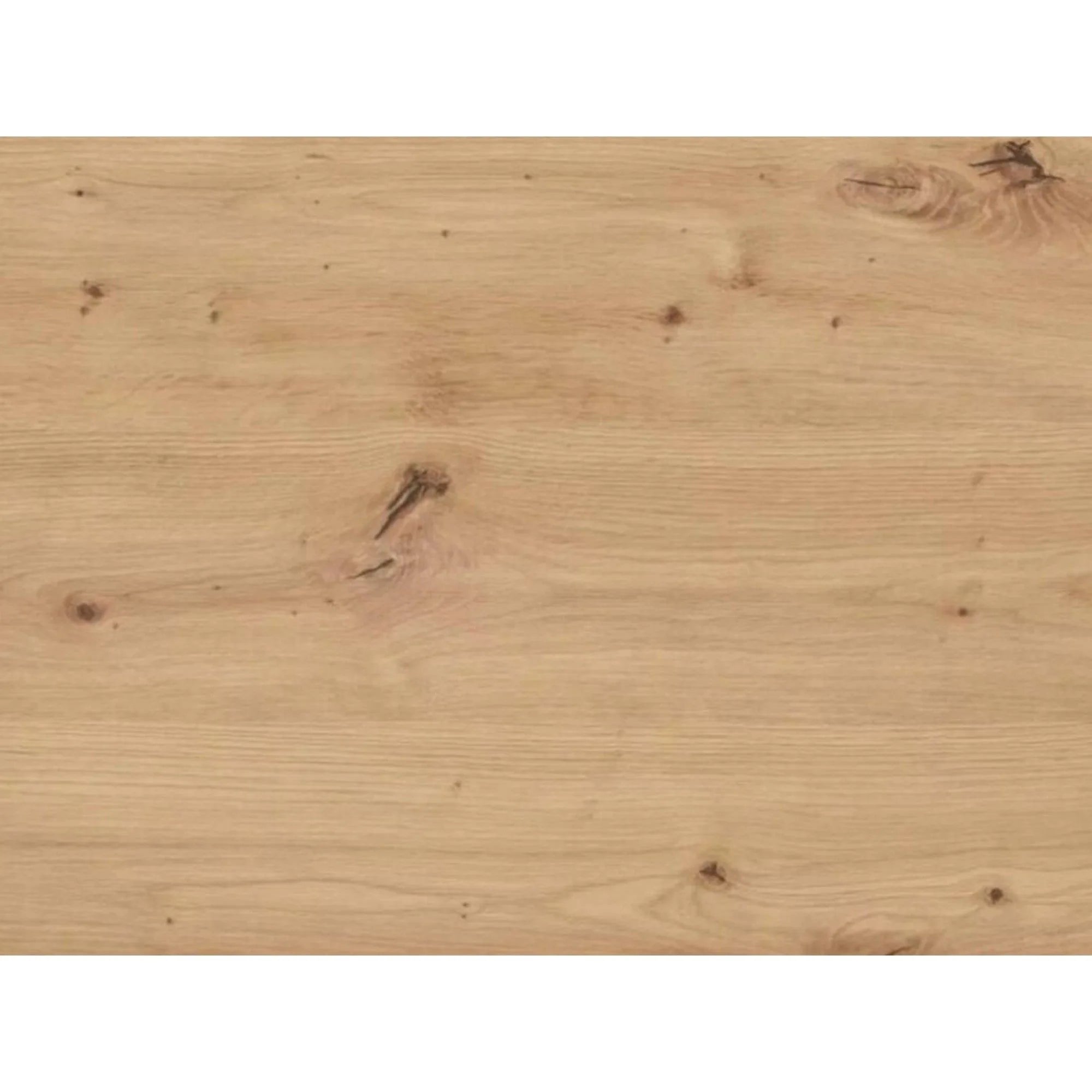 Masa extensibila PRESTO, stejar artisan/negru, PAL laminat, 140/218x80x78 cm