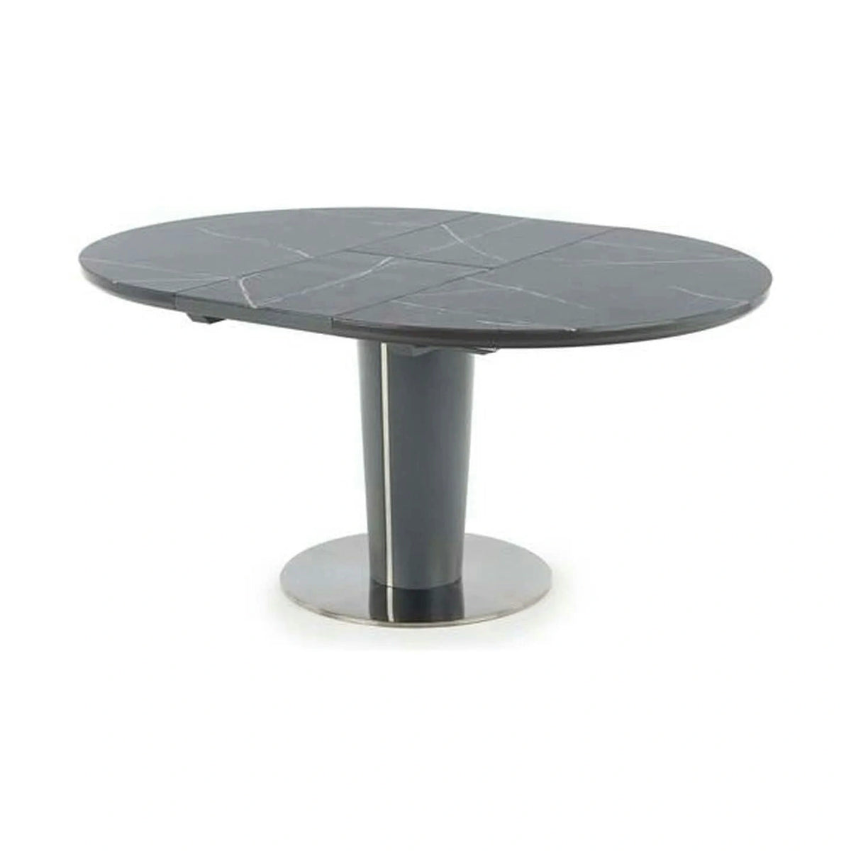 Masa extensibila RICARDO, gri, 120/160x120/76 cm