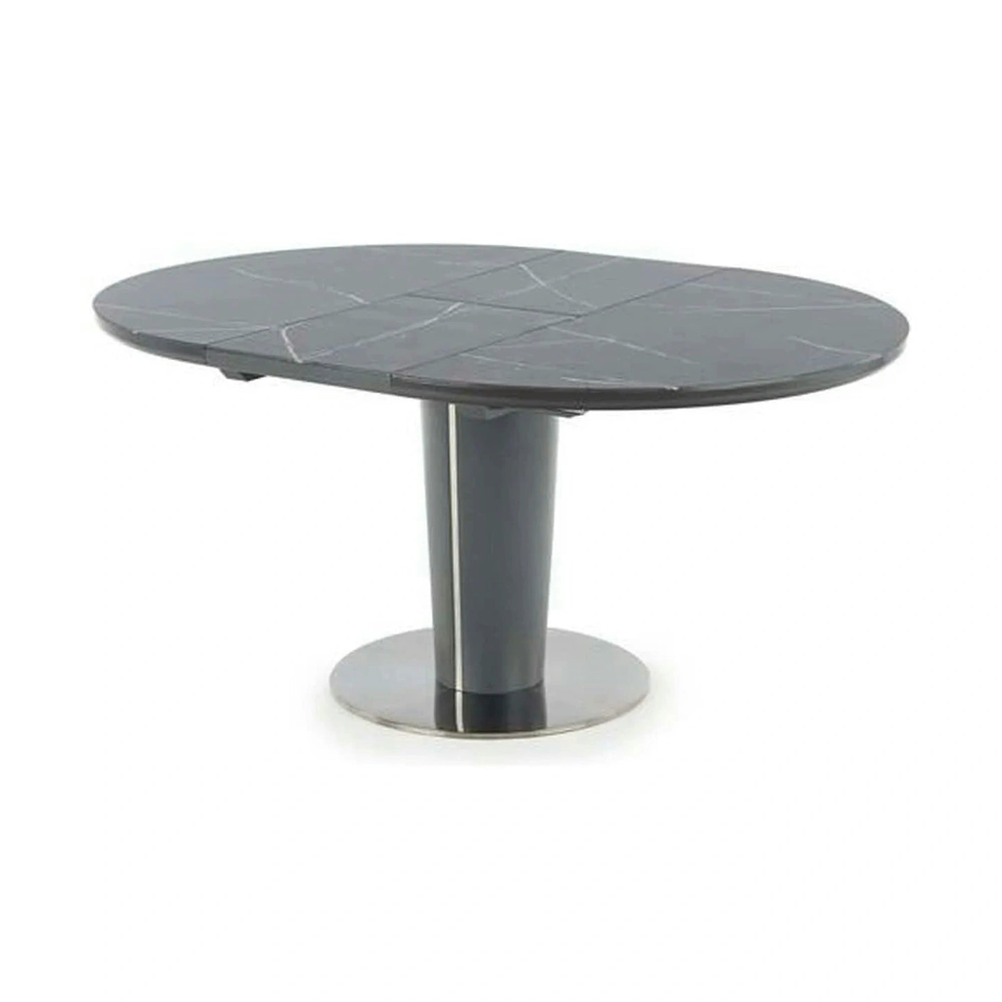 Masa extensibila RICARDO, gri, 120/160x120/76 cm