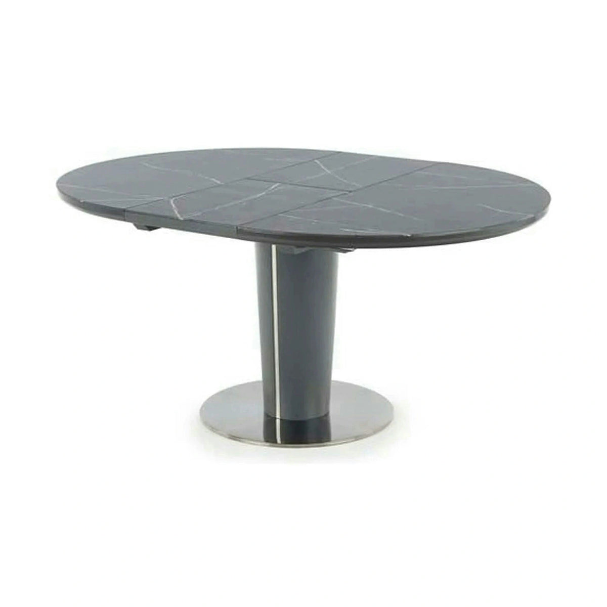 Masa extensibila RICARDO, gri, 120/160x120/76 cm