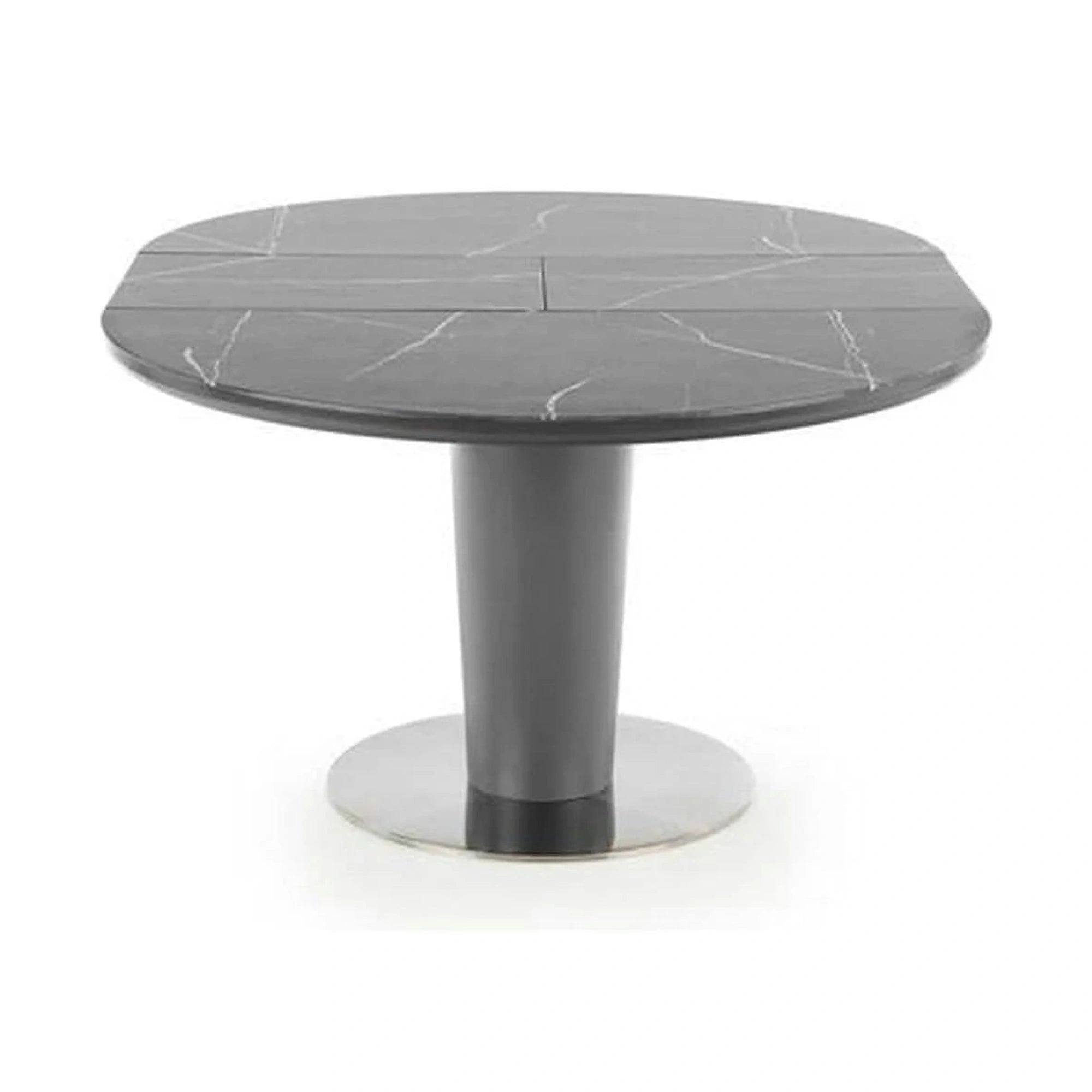 Masa extensibila RICARDO, gri, 120/160x120/76 cm