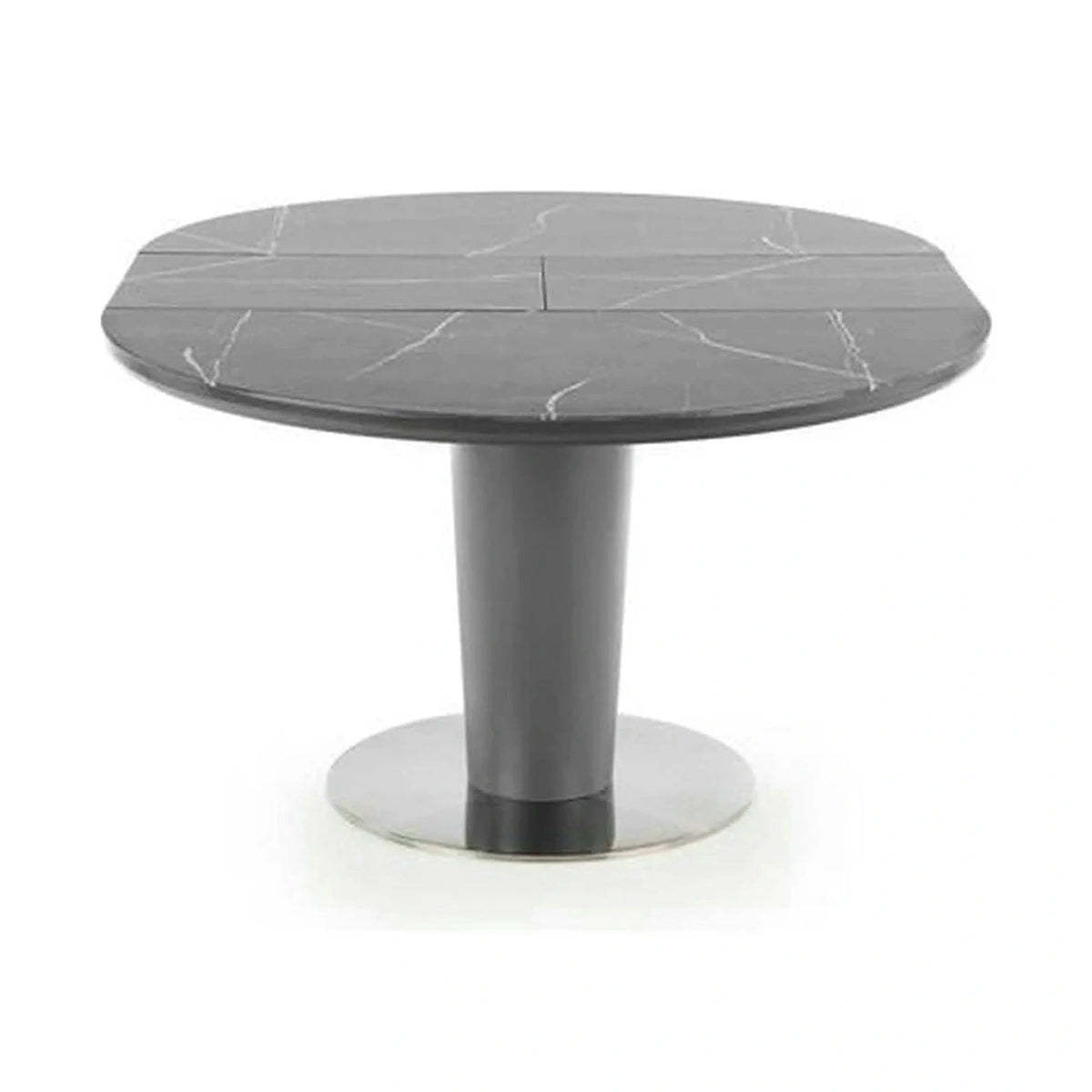 Masa extensibila RICARDO, gri, 120/160x120/76 cm