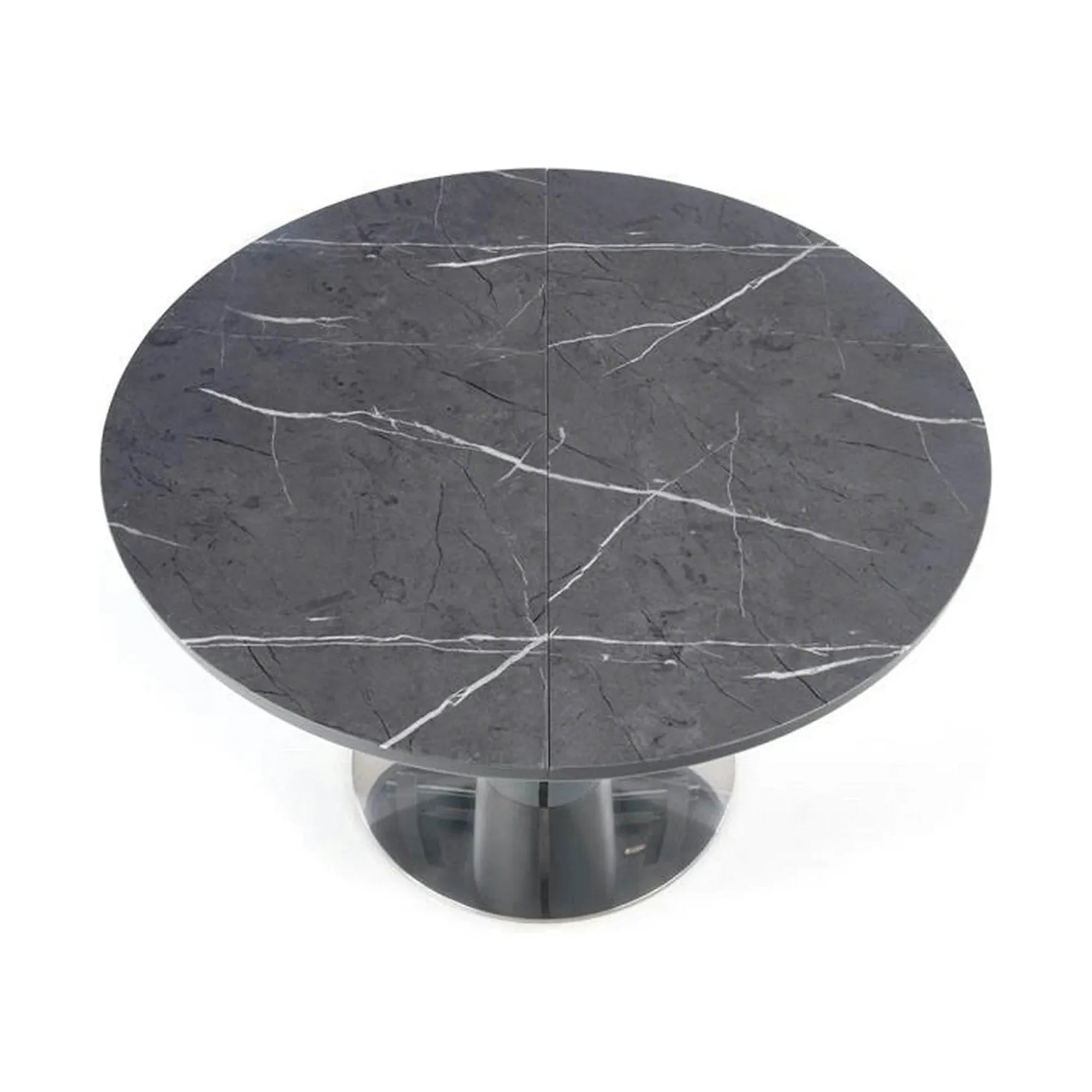 Masa extensibila RICARDO, gri, 120/160x120/76 cm