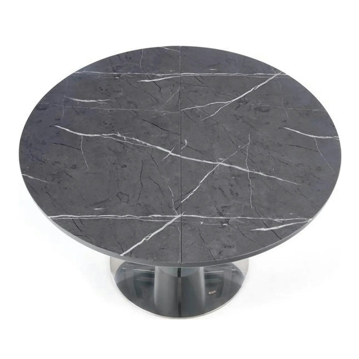Masa extensibila RICARDO, gri, 120/160x120/76 cm